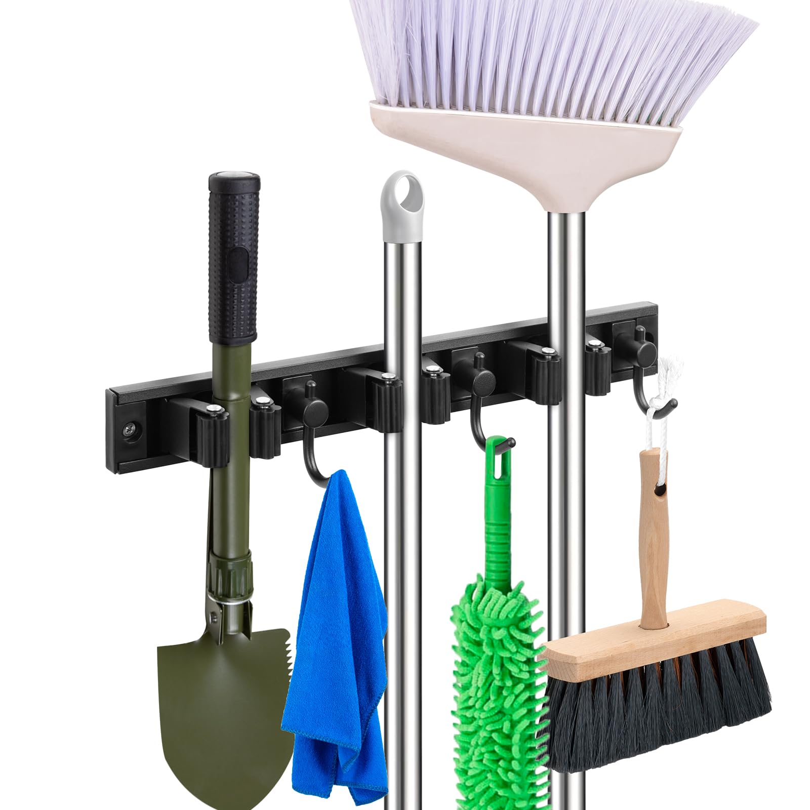 Mop holder broom holder