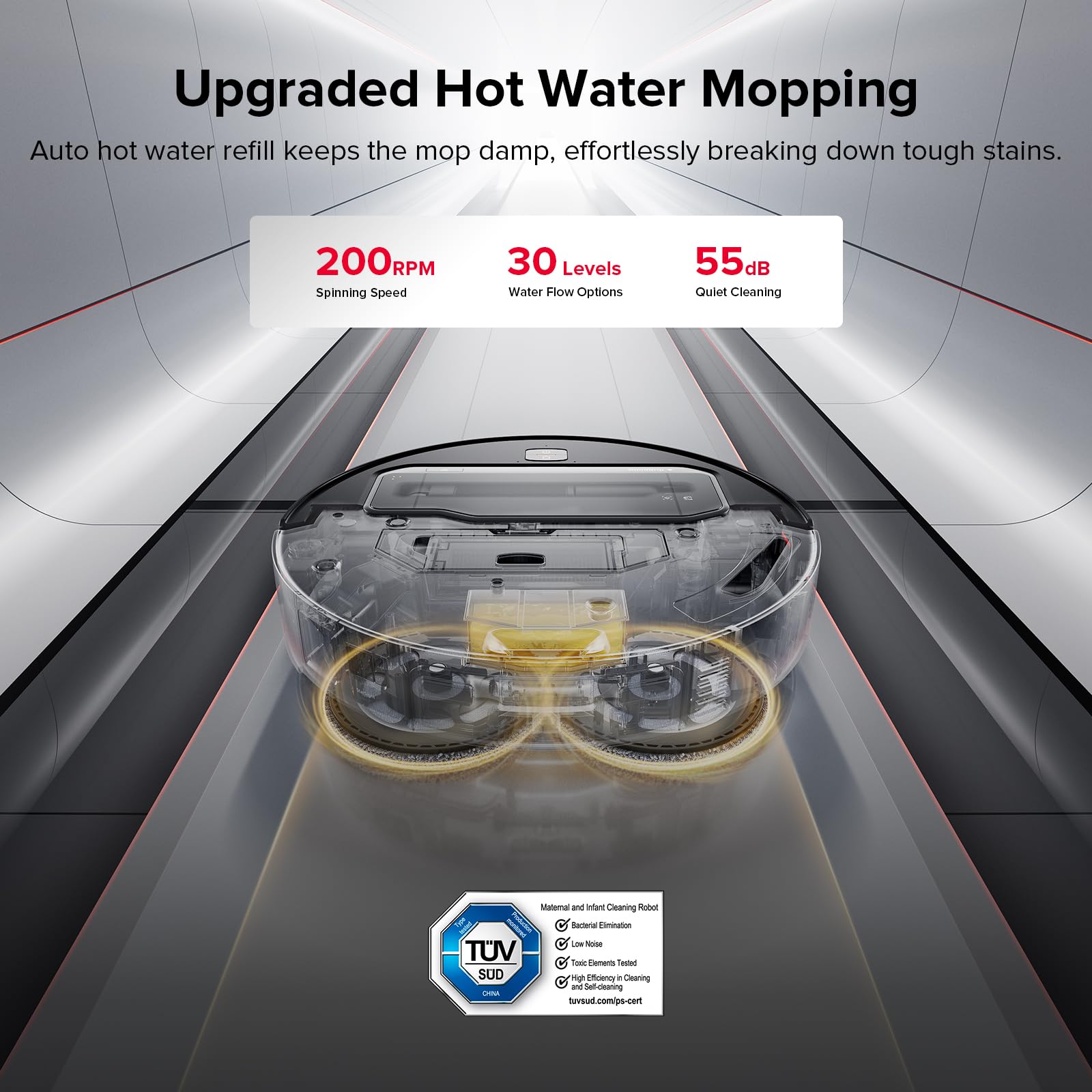 Saros Z70 Robot Vacuum and Mop
