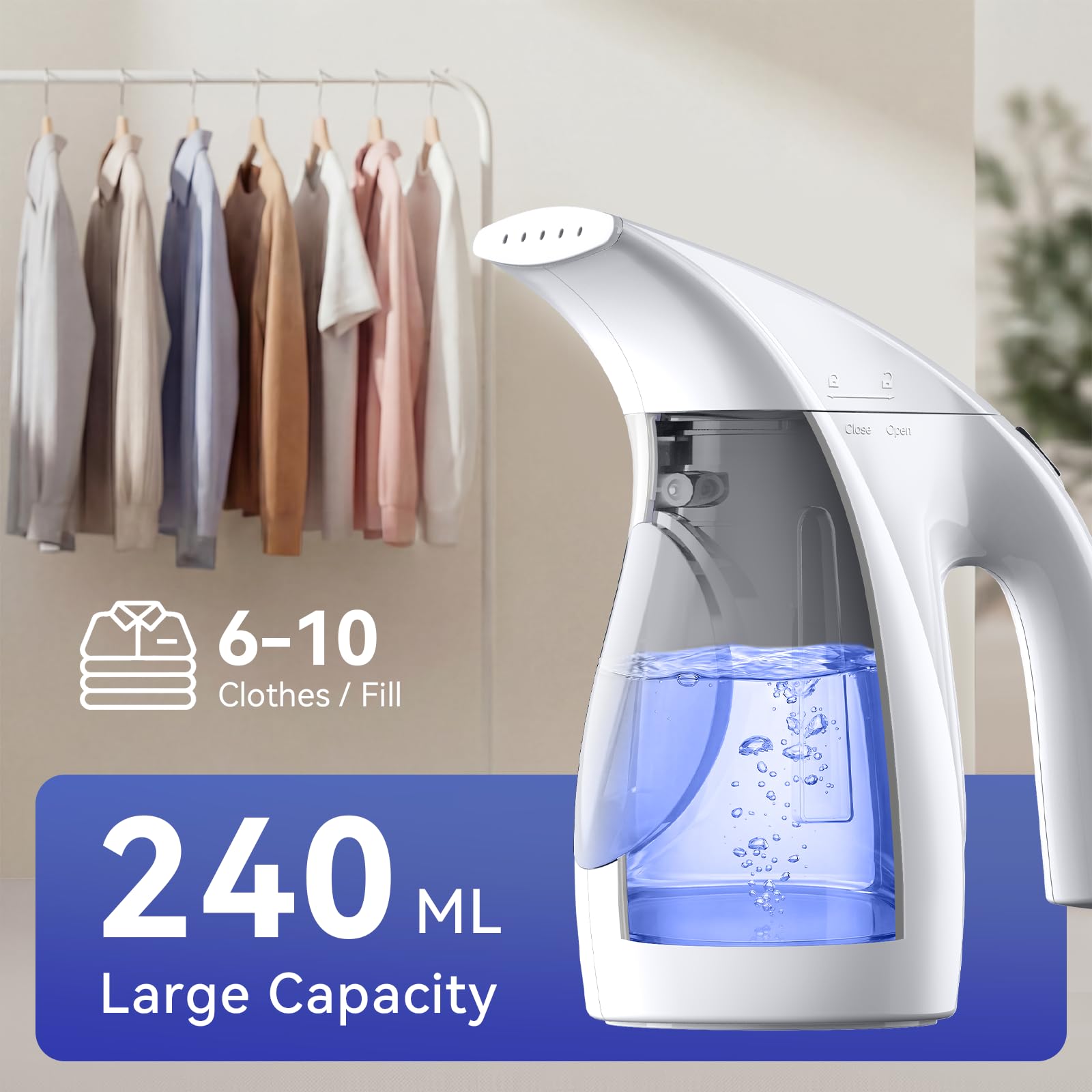 Upgraded Steamer for Clothes