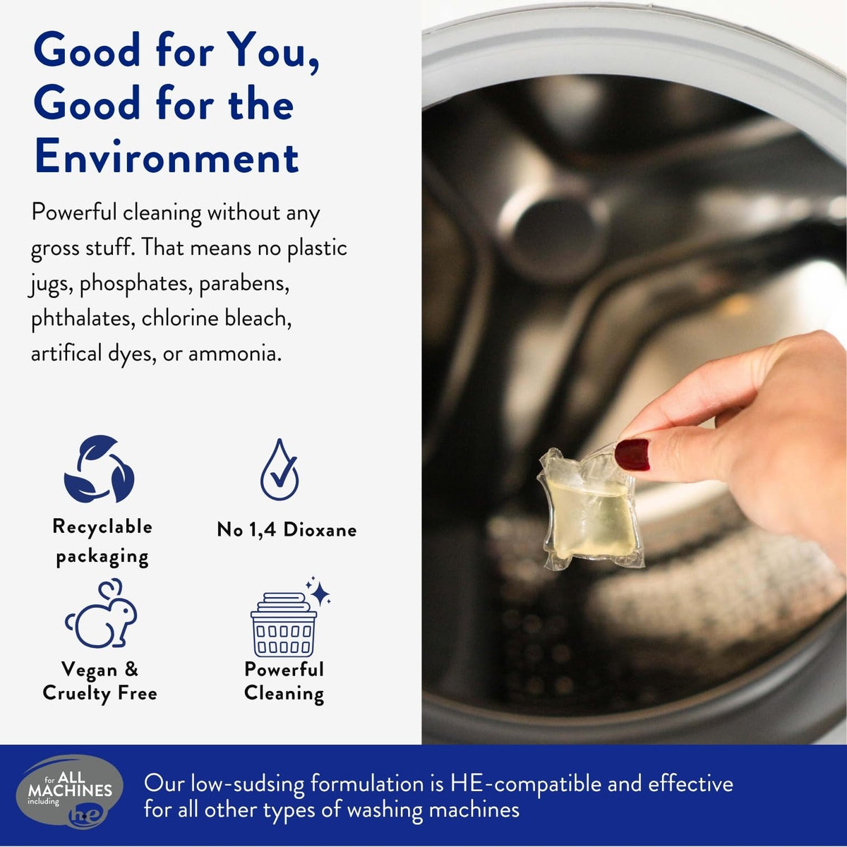 Laundry Detergent Pods (32 Count)