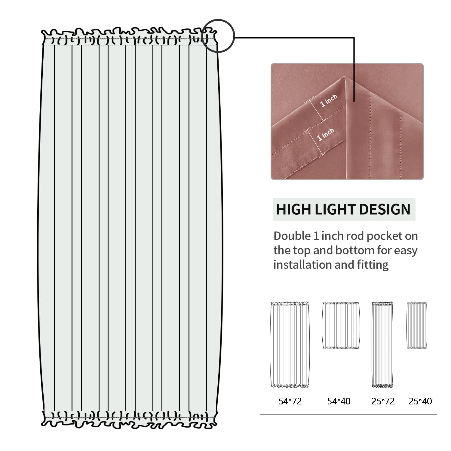 French Door Curtains