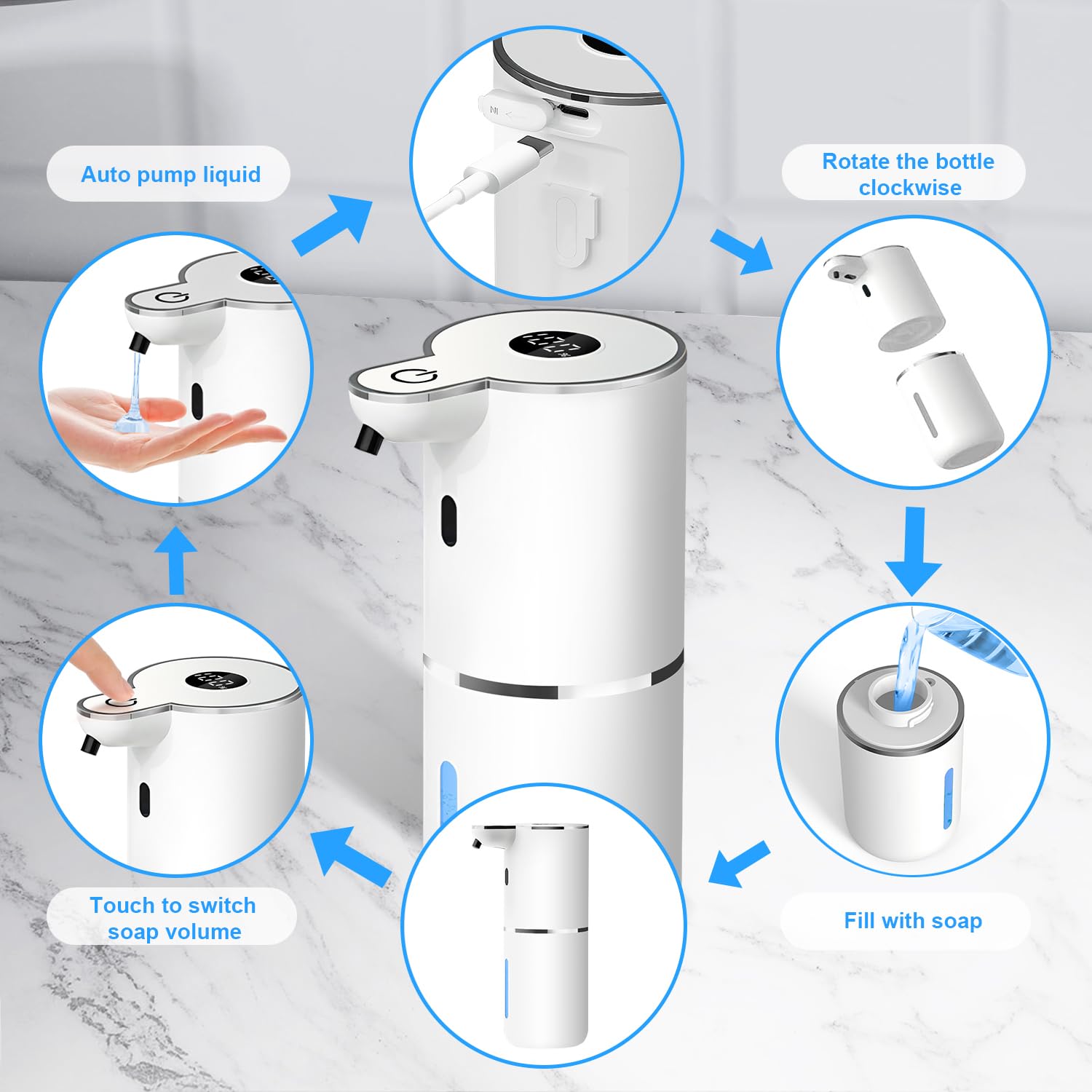Automatic Liquid Soap Dispenser