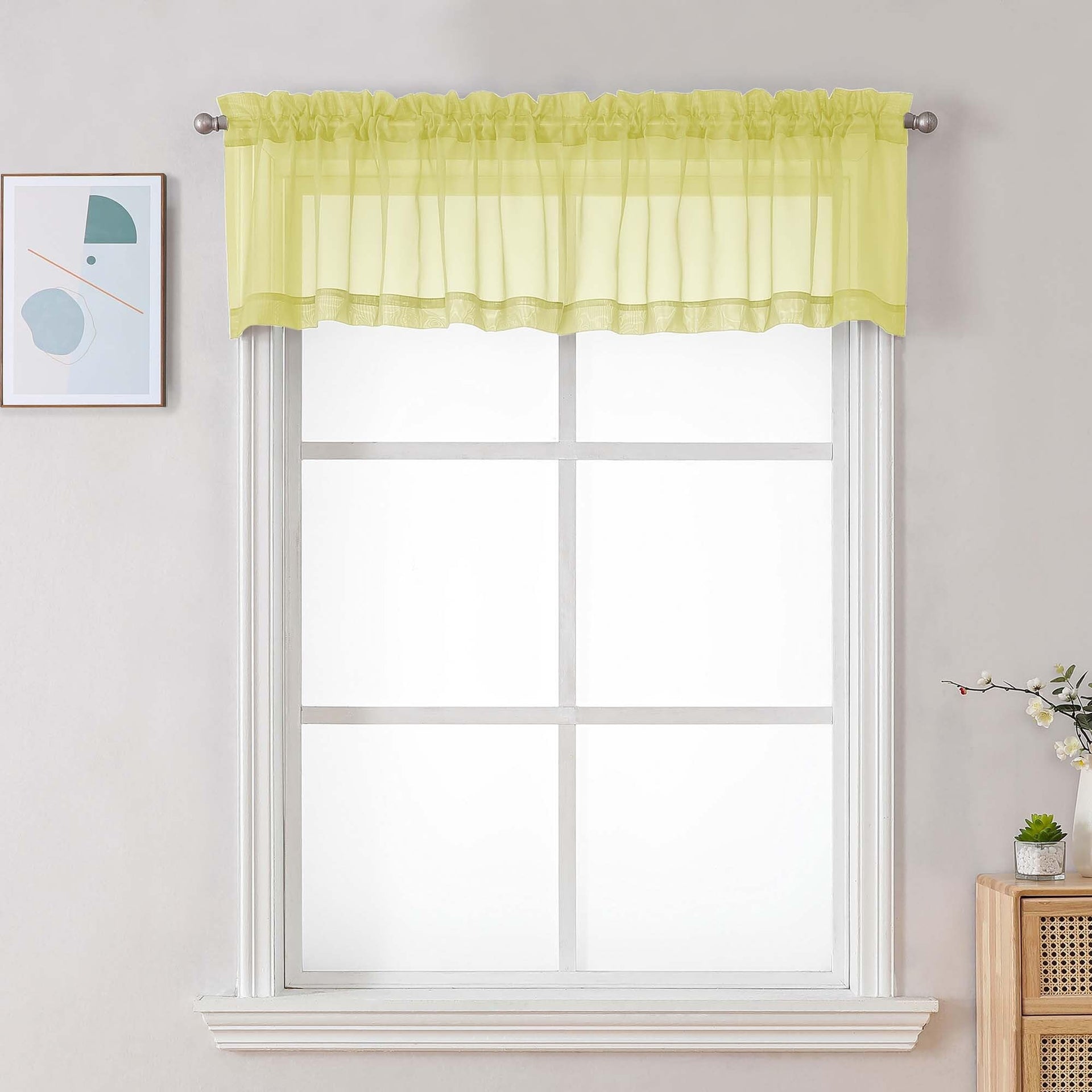 Sheer Valances for Windows (2 Count)