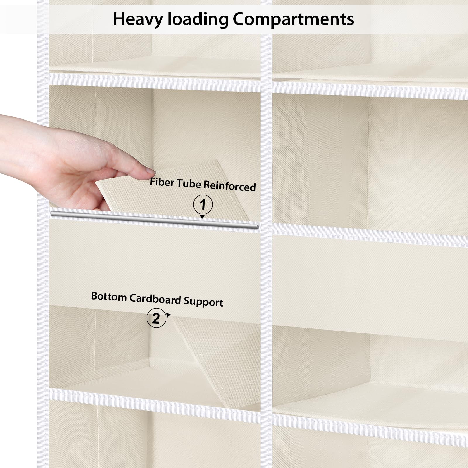 Upgraded Over the Door Organizer for Baby Nursery