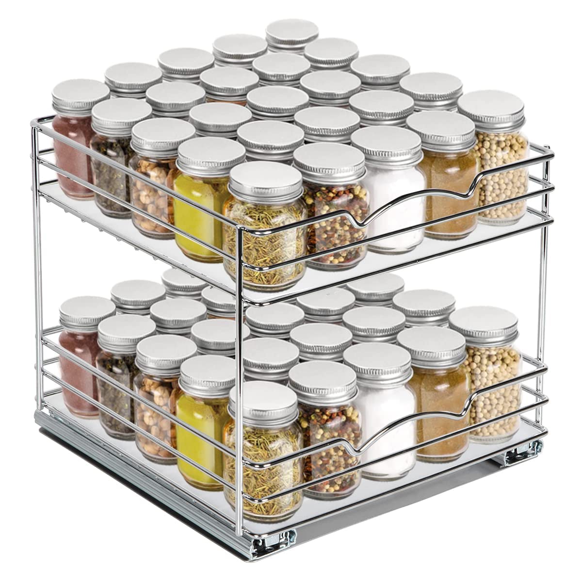 Pull Out Cabinet Spice Rack Organizer 2