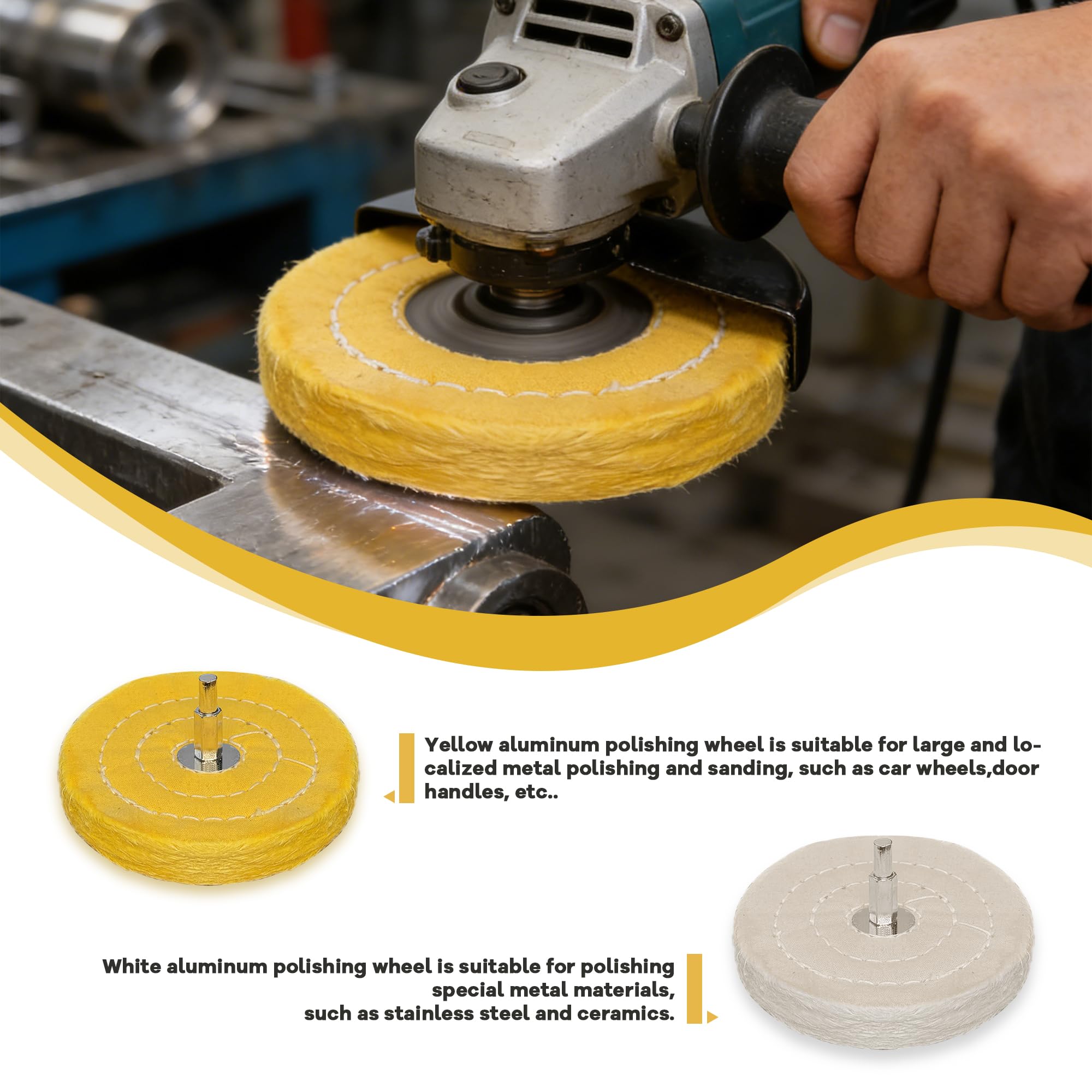 9PCS Buffing Wheels for Drill (9 Count)