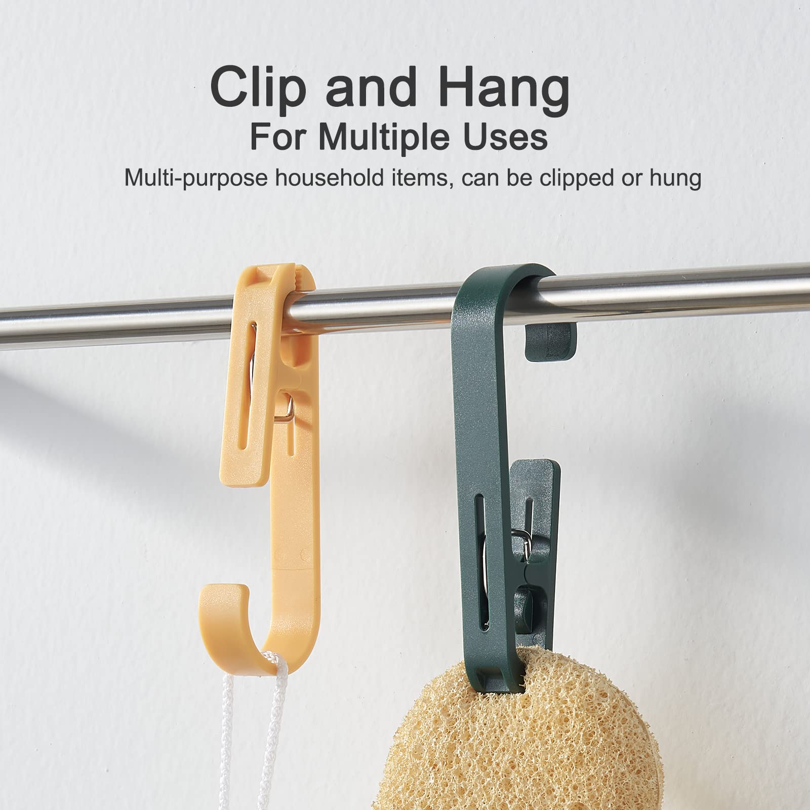 Large Clothes Pins Towel Clips (8 Count)