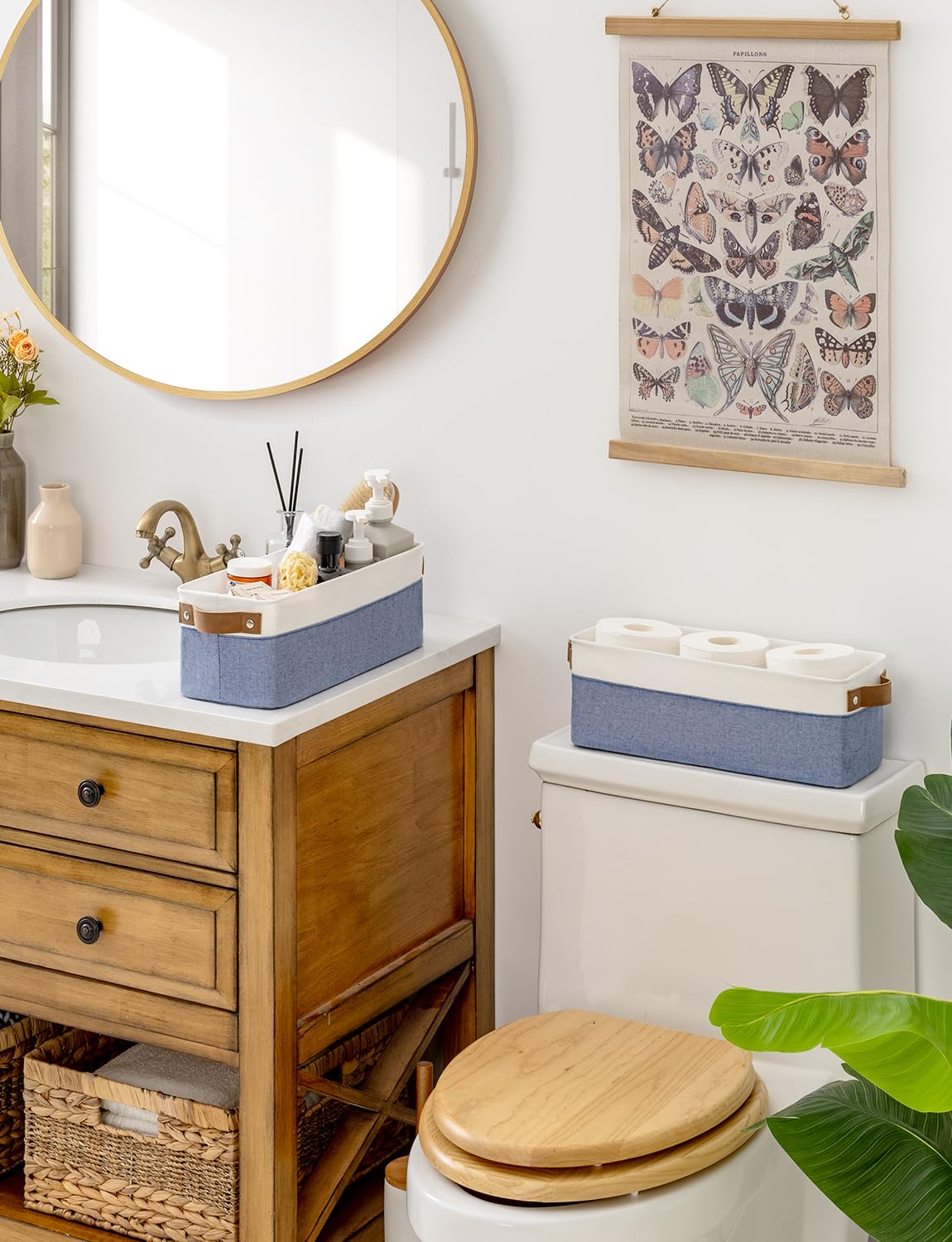 Narrow Storage Bins (2 Count)