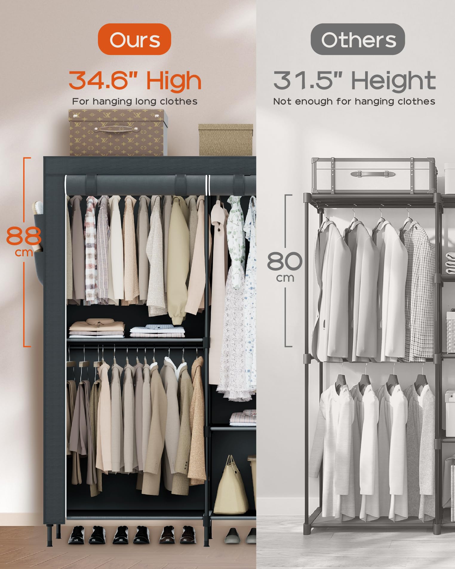 Clothes Rack Portable Closet