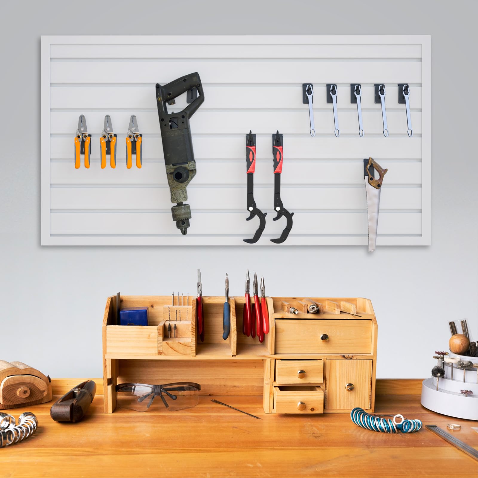 Slatwall Panel Wall Storage Systems