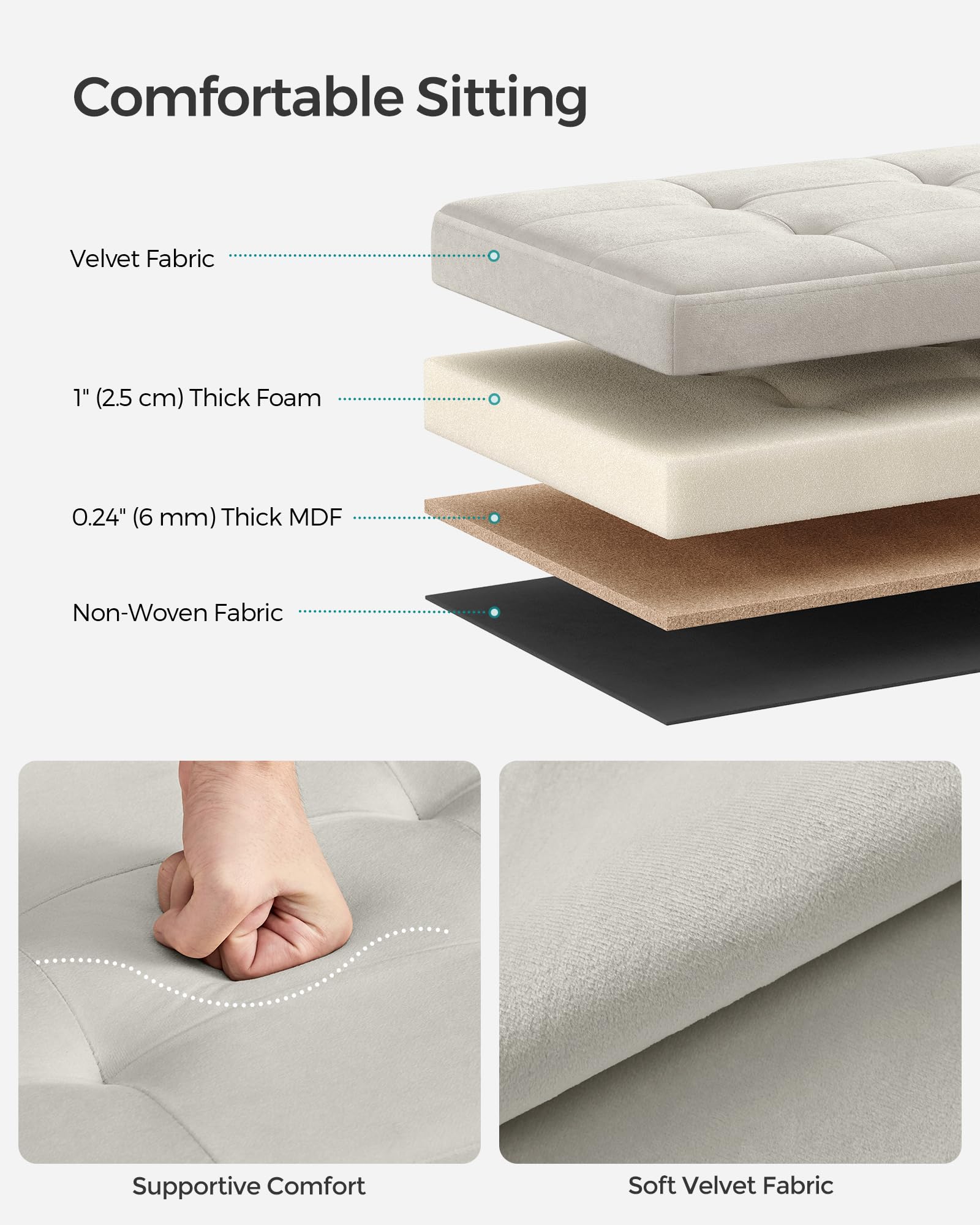 Small Storage Ottoman