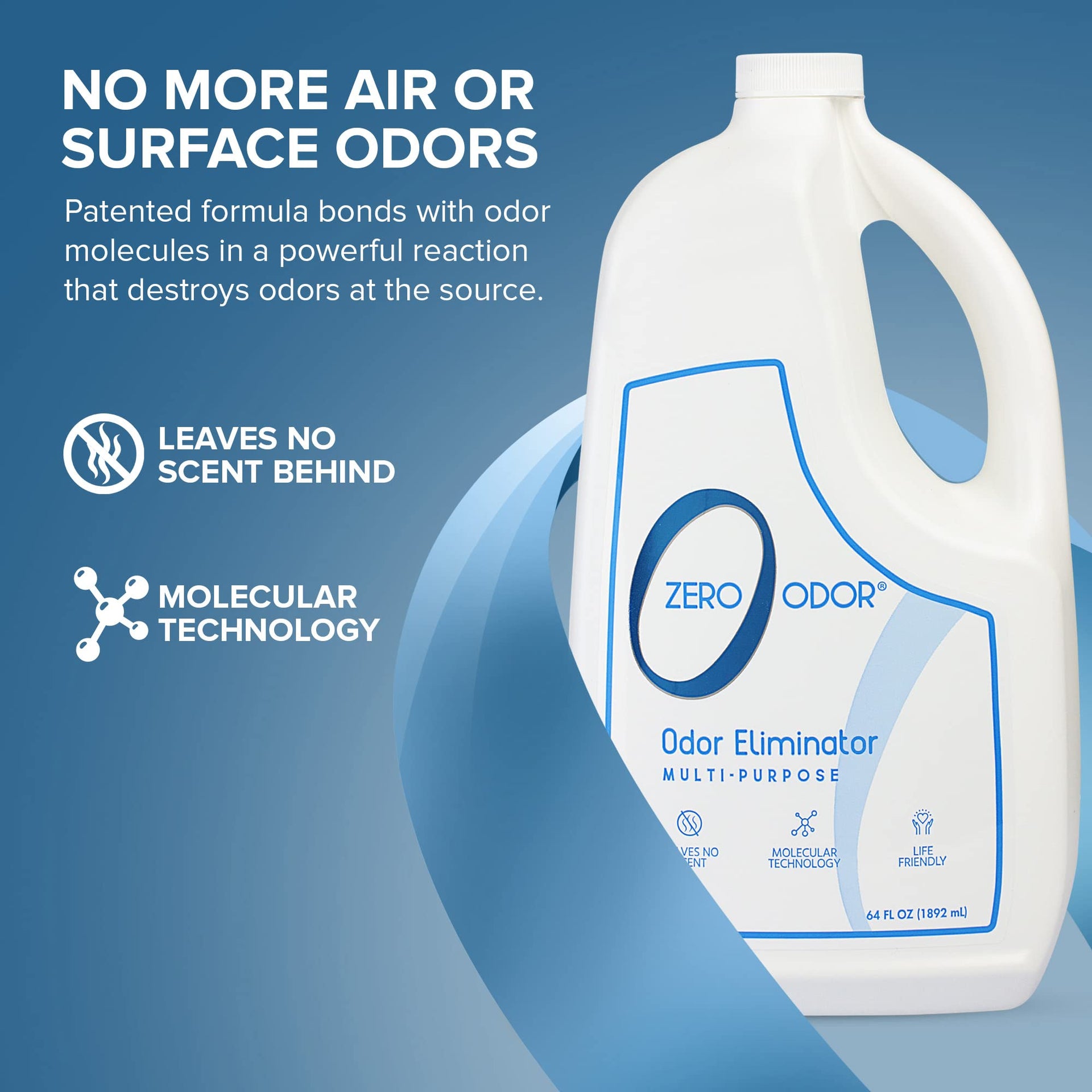 Multi Purpose Strong Odor Eliminator for Home (64 Fl Oz)