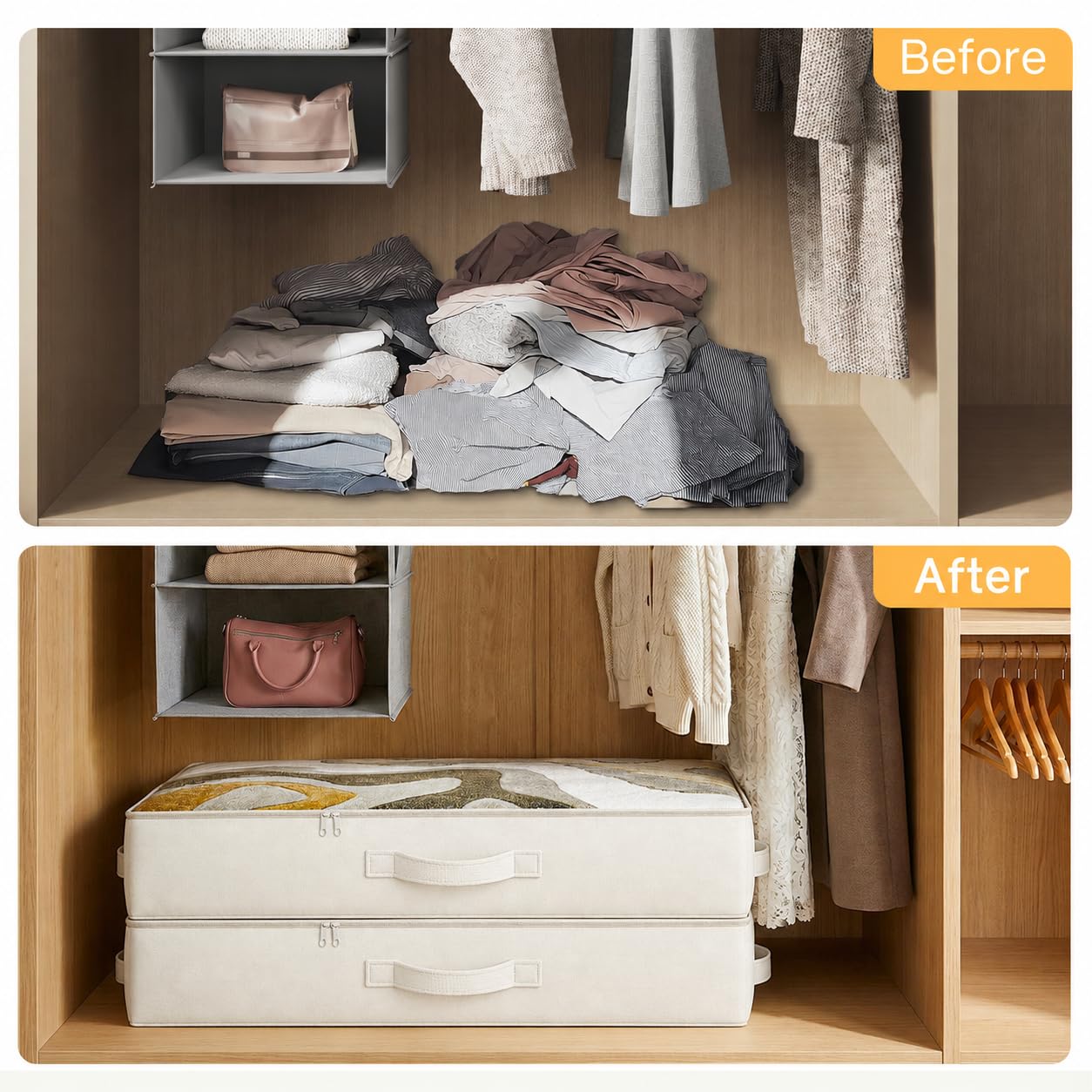 2 Pack Under Bed Storage Containers (2 Count)