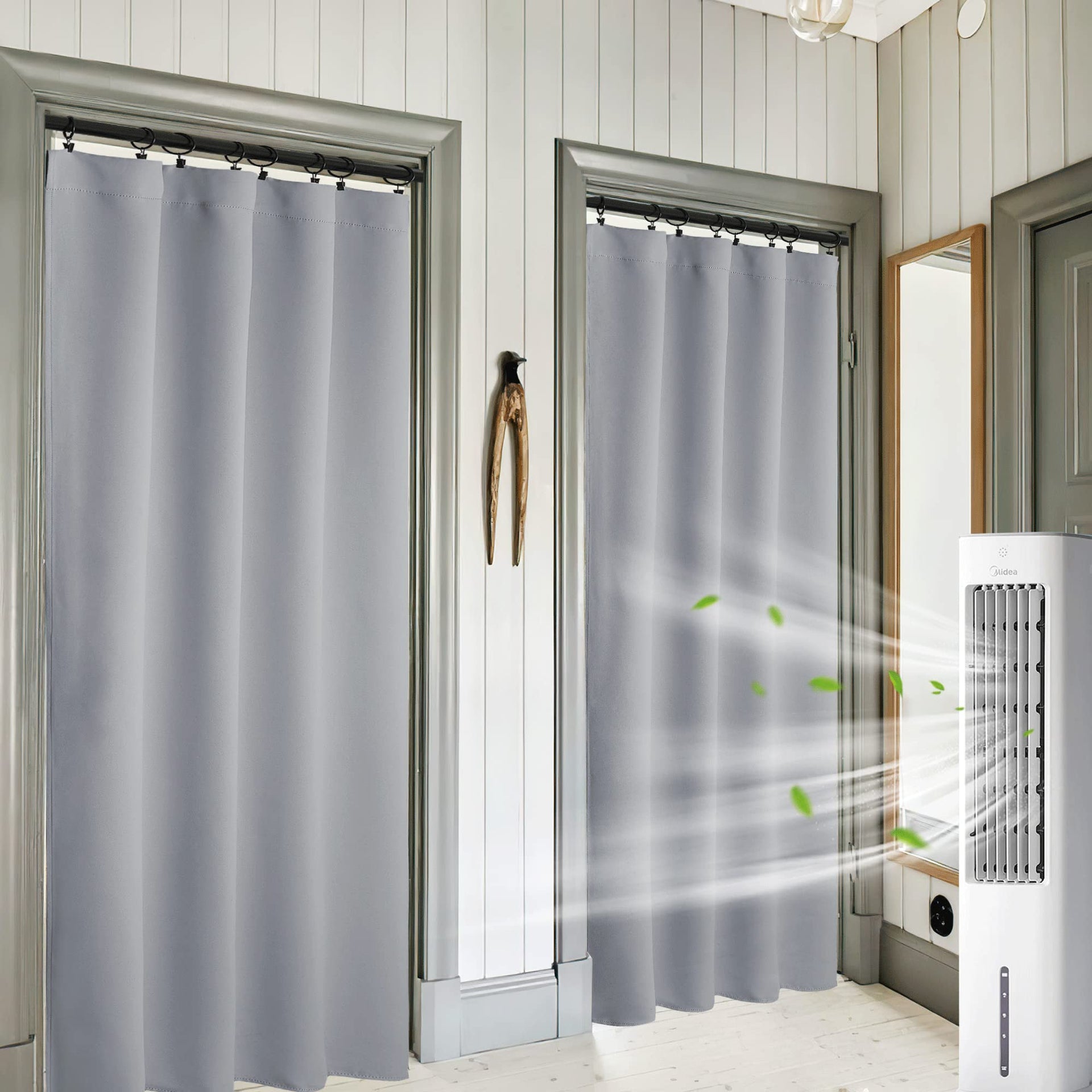 Blackout Curtains for Bedroom Living Dining Room 84 inches Long (2 Count)