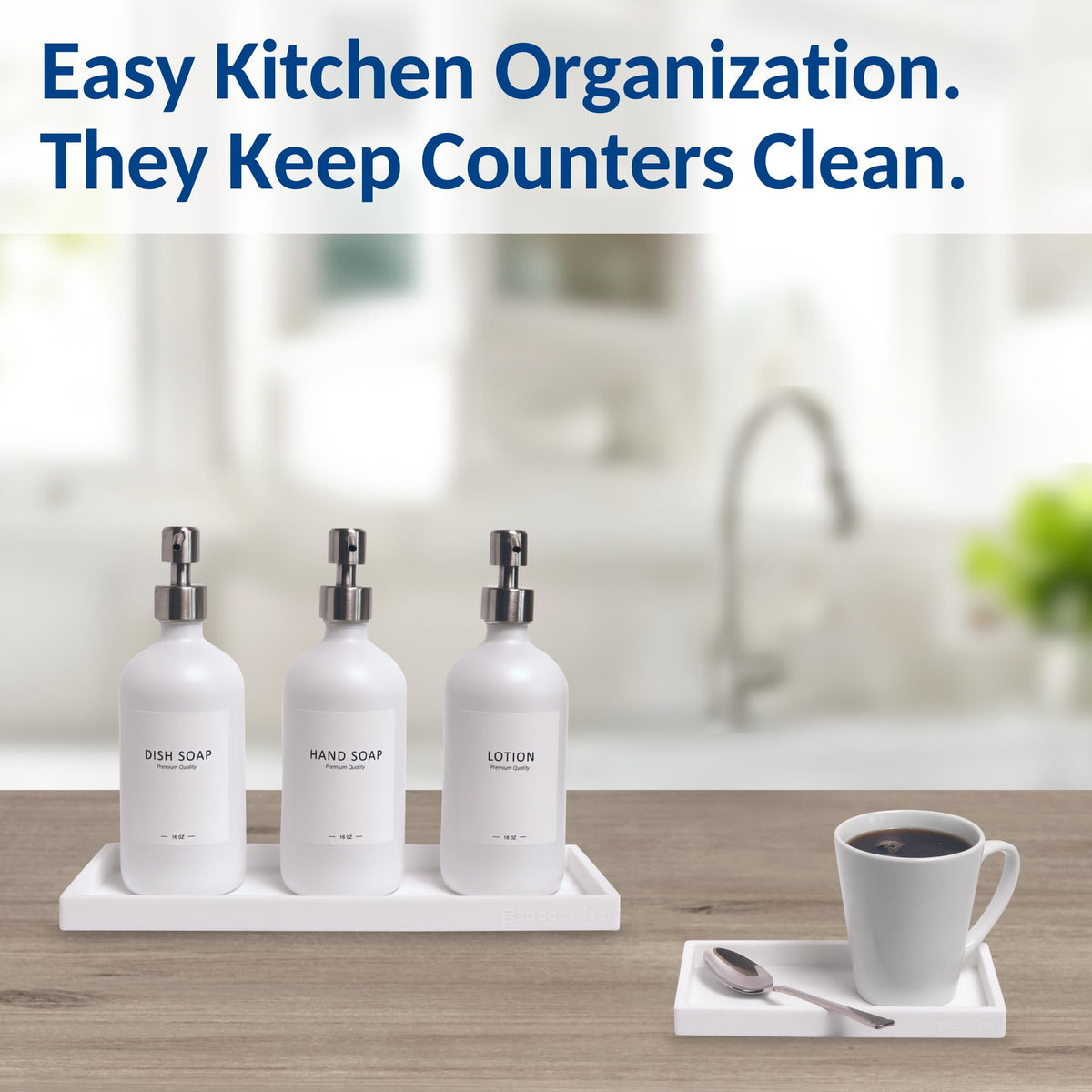 Countertop & Vanity Silicone Tray