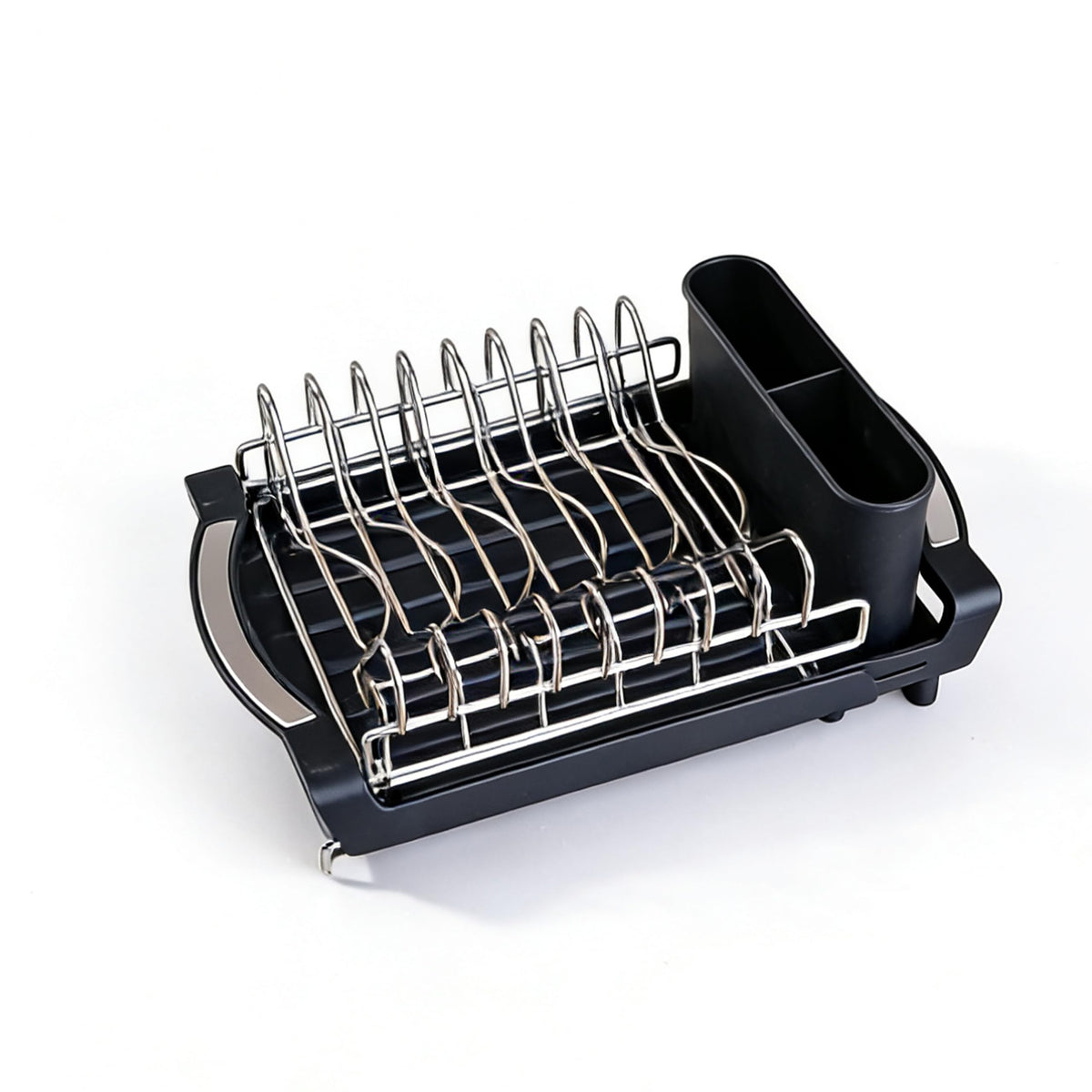 Dish Drying Rack Compact Expandable Double