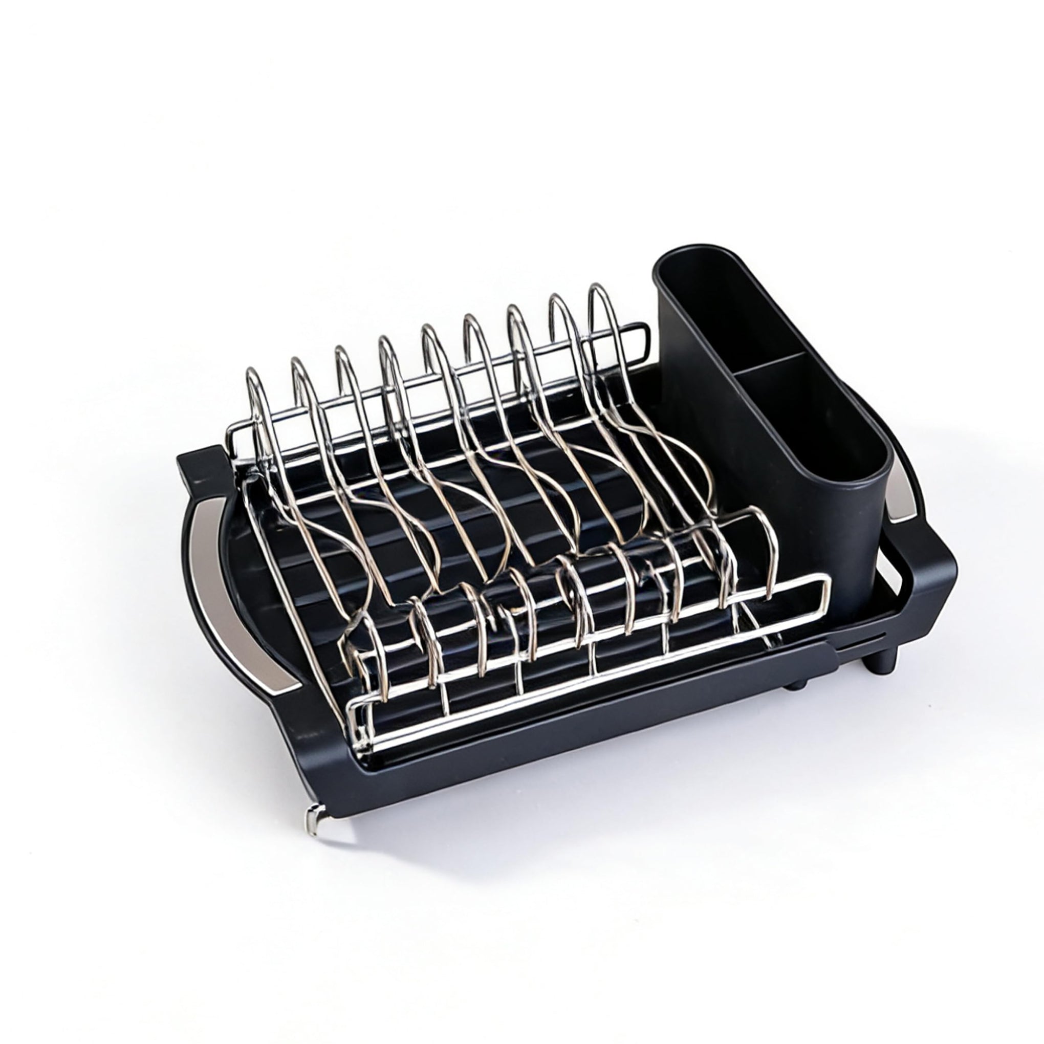 Dish Drying Rack Compact Expandable Double