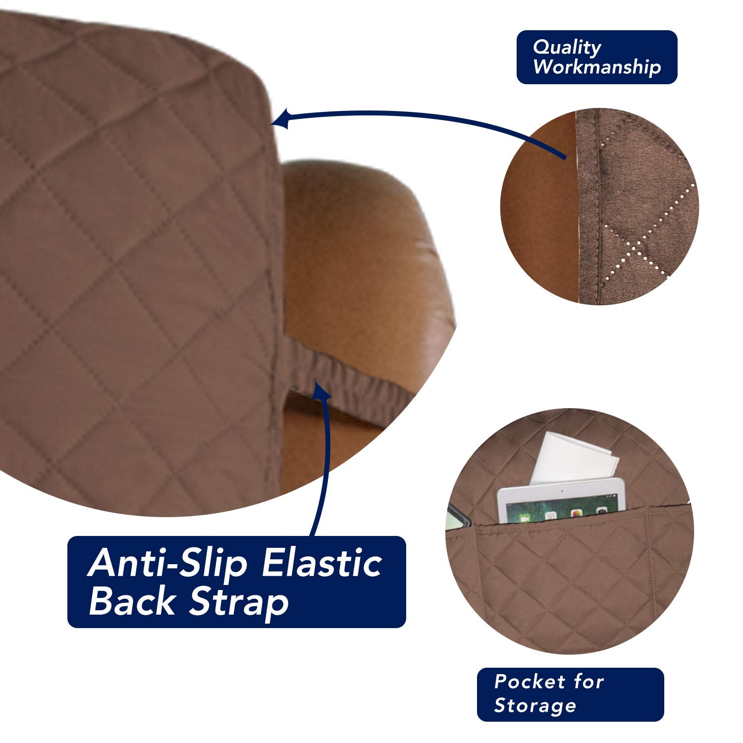 Reversible Recliner Chair Covers Couch Covers for Dogs
