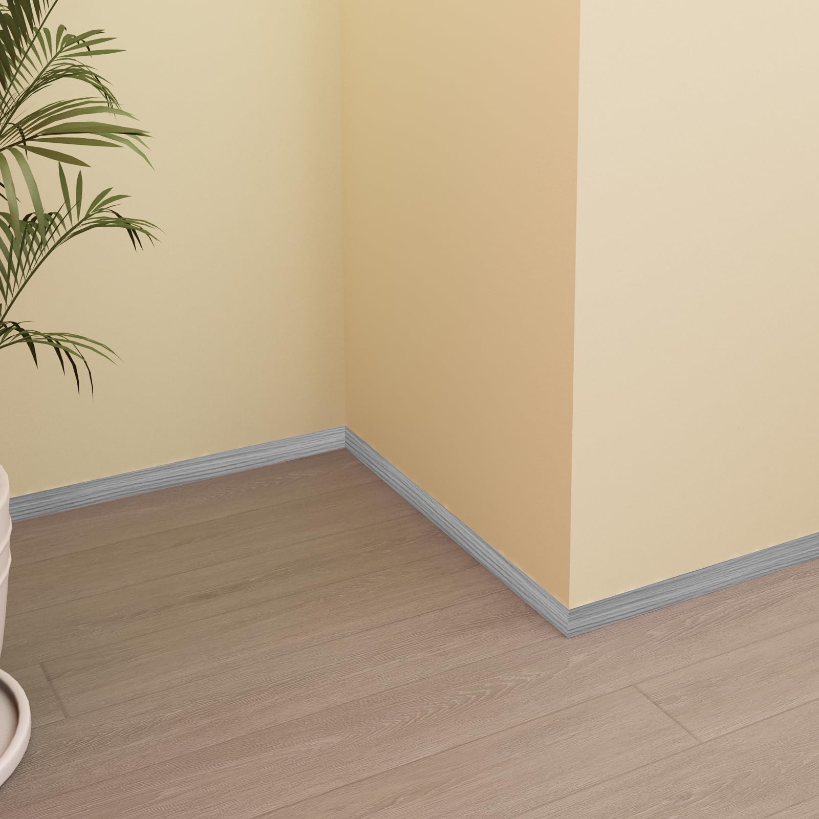 Floor Door Flat Transition Strip & Self Adhesive Floor Vinyl Floor Edge Trim Laminate Floor Gap Covering Joining Strip (236 Foot)