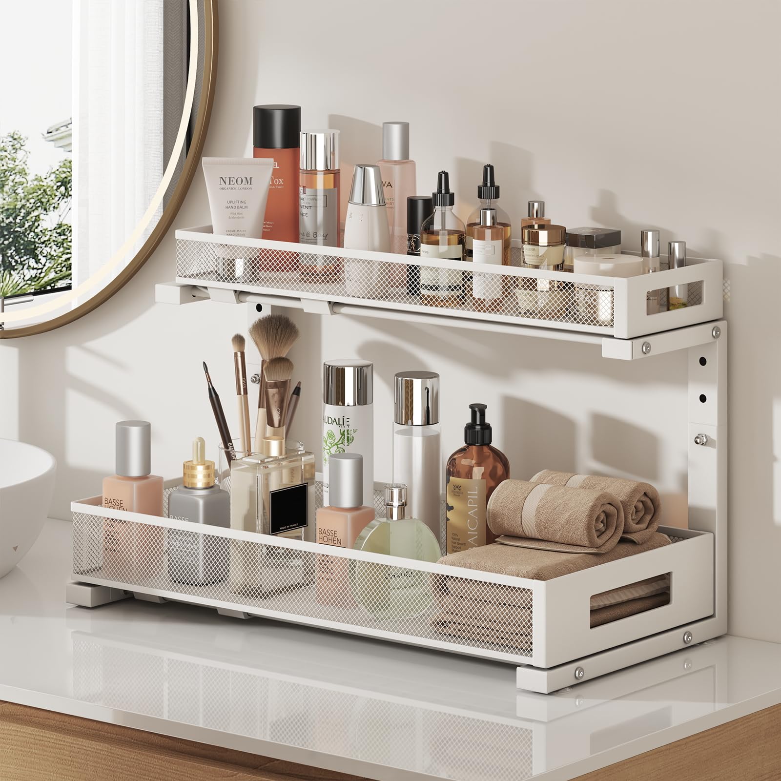 2 Pack 19IN Depth Under Sink Storage Organizer (2 Count)