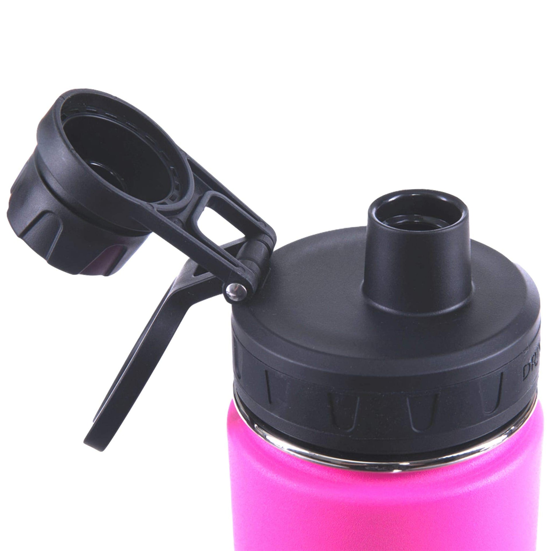 Stainless Steel Water Bottle Spout Lid Vacuum Insulated Double Wall Water Bottle Wide Mouth