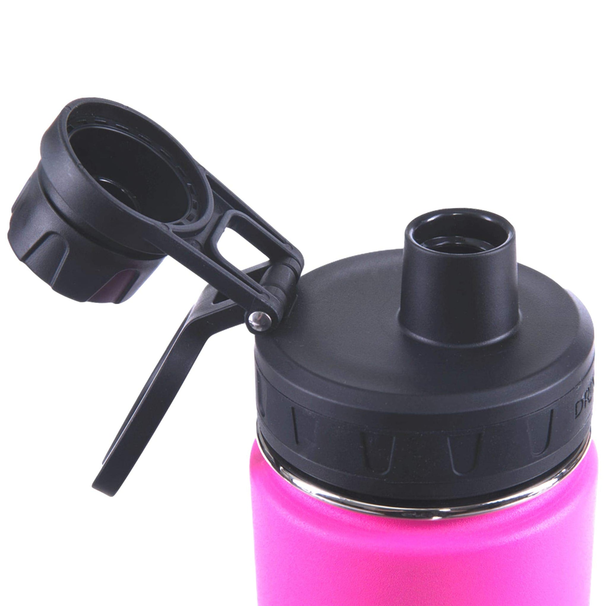 Stainless Steel Water Bottle Spout Lid Vacuum Insulated Double Wall Water Bottle Wide Mouth