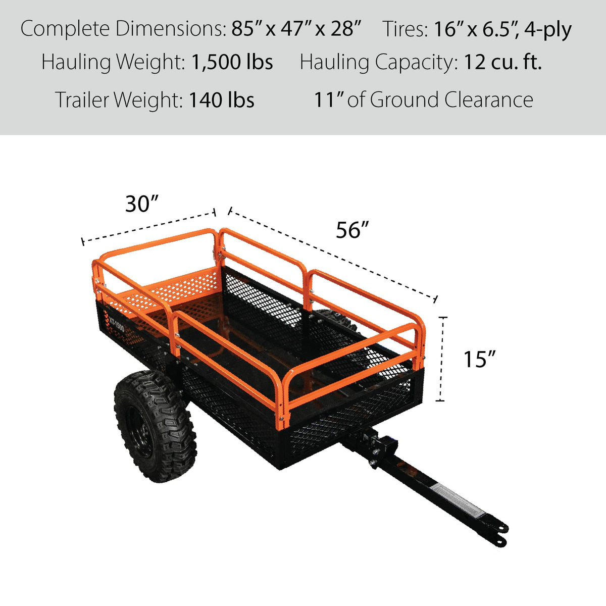 Impact IMPLEMENTS® 1500lb ATV