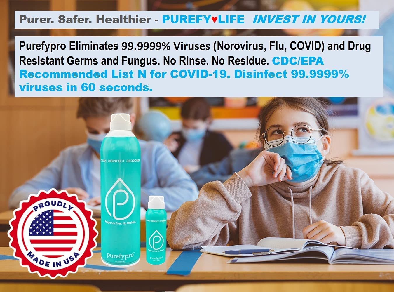 pro Disinfectant Airesol Spray (28 Ounce)