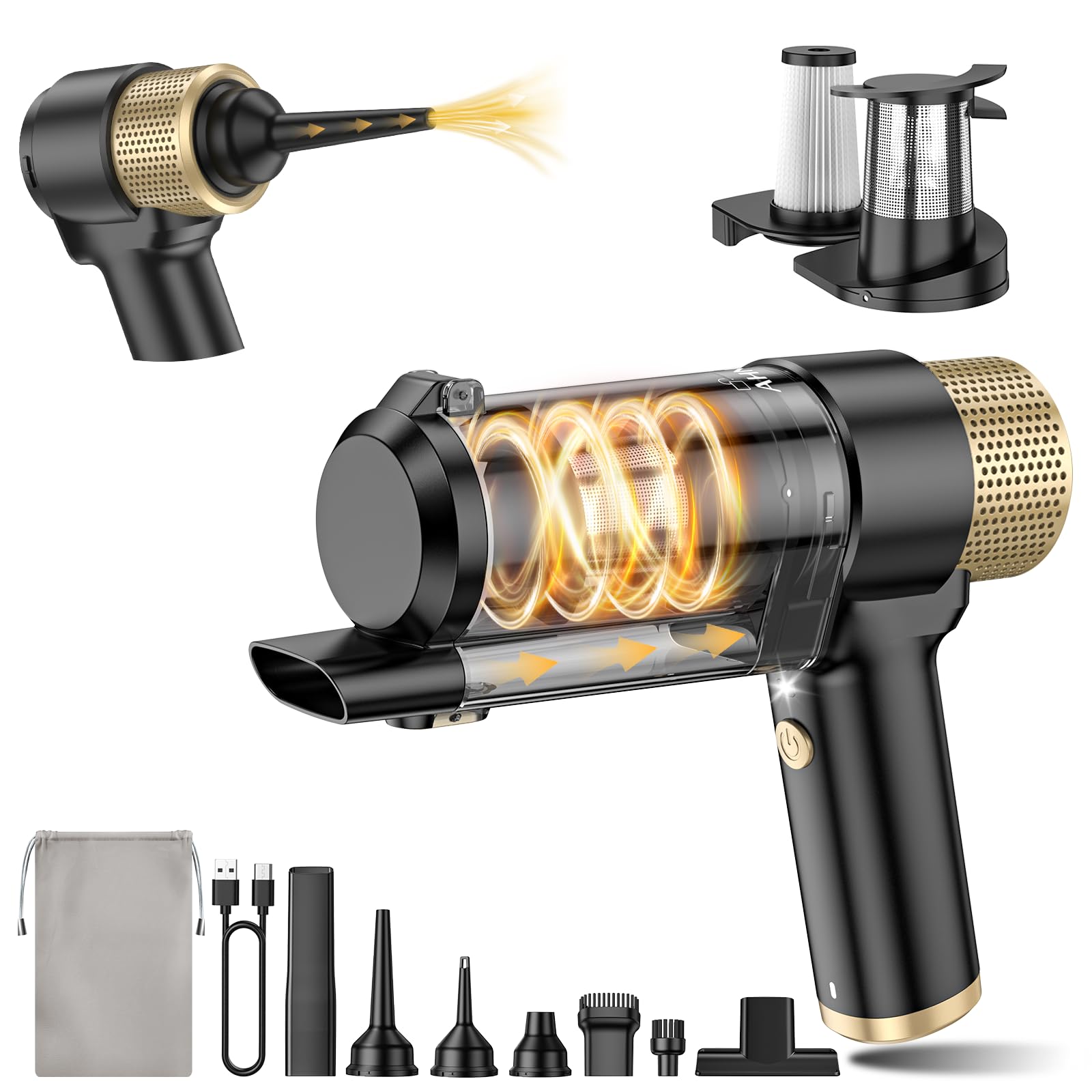 Handheld Car Vacuum Portable Cordless