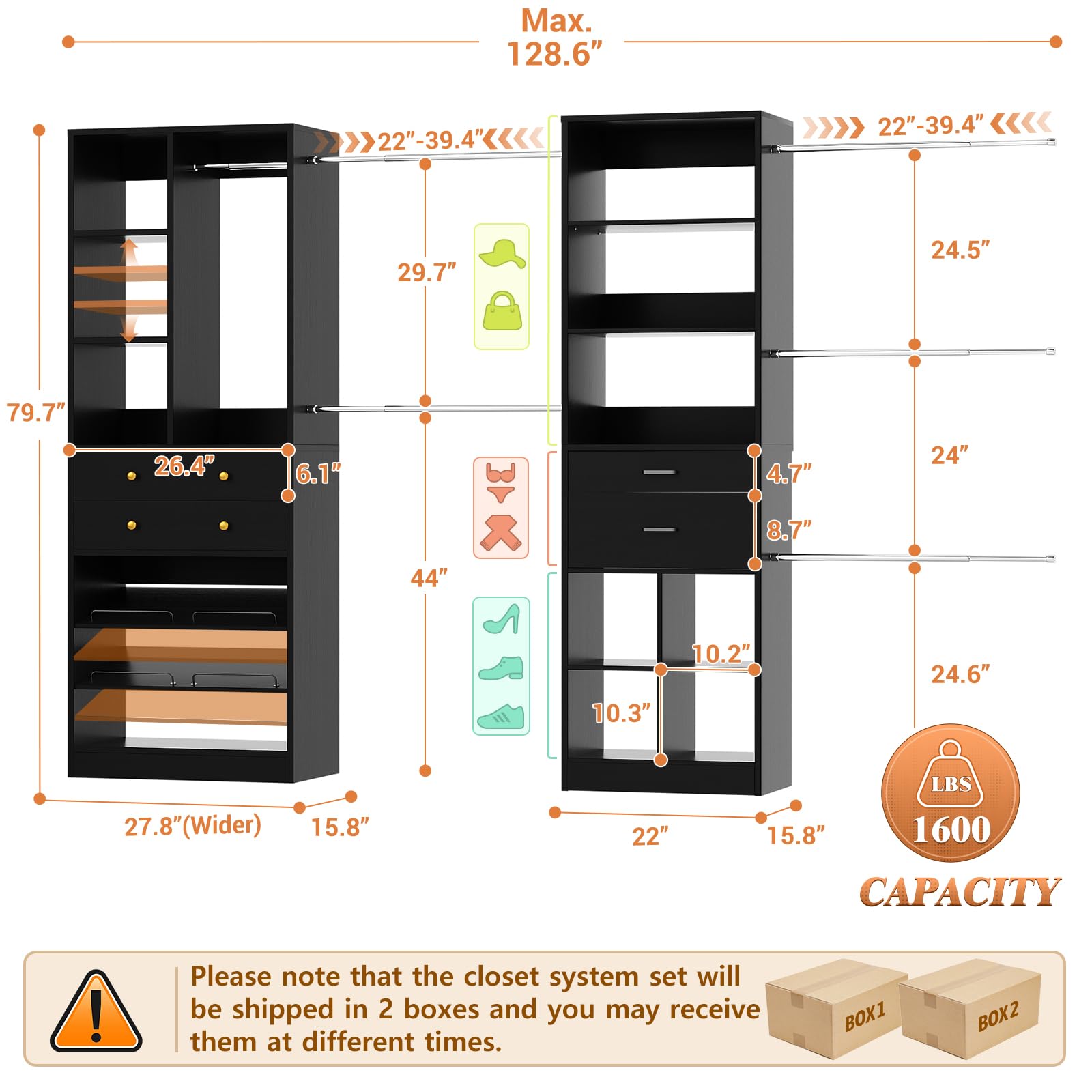Closet System (10 Foot)