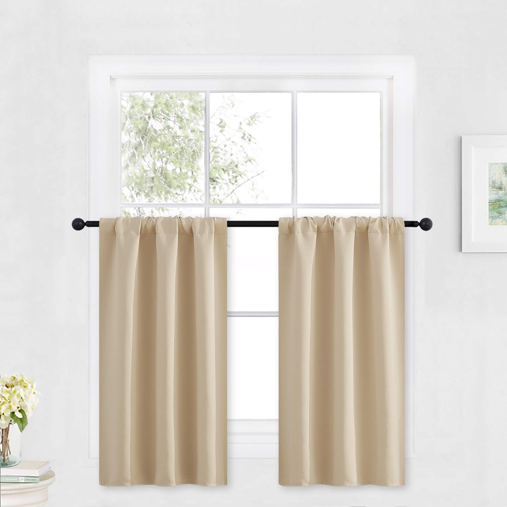 Cafe Curtains 30 inch Length
