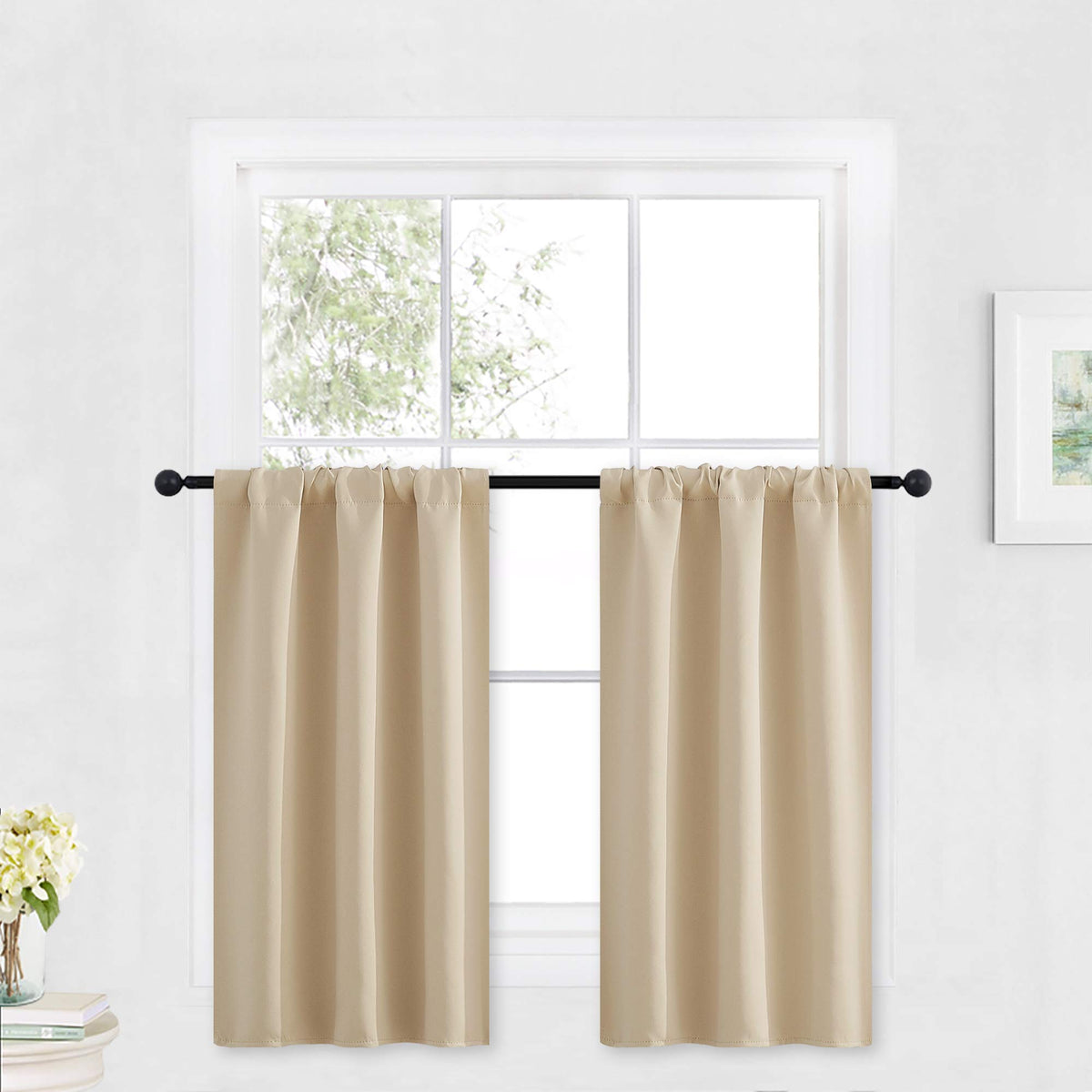 Cafe Curtains 30 inch Length