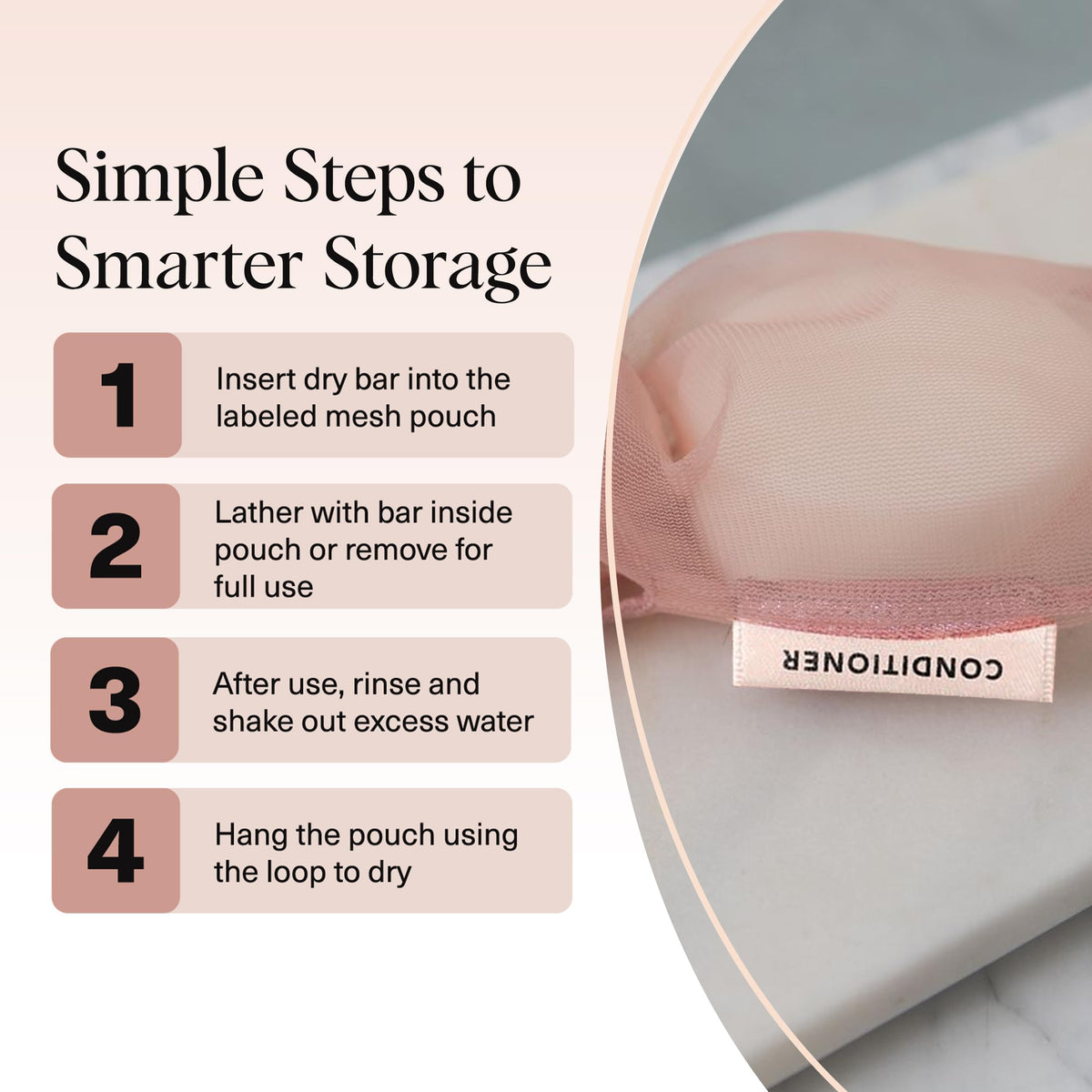 Soap Saver Bag