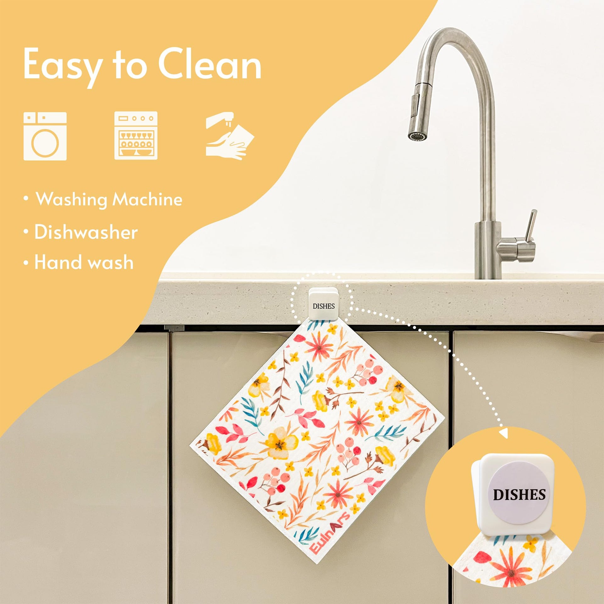 Swedish Dishcloths for Kitchen (8 Count)