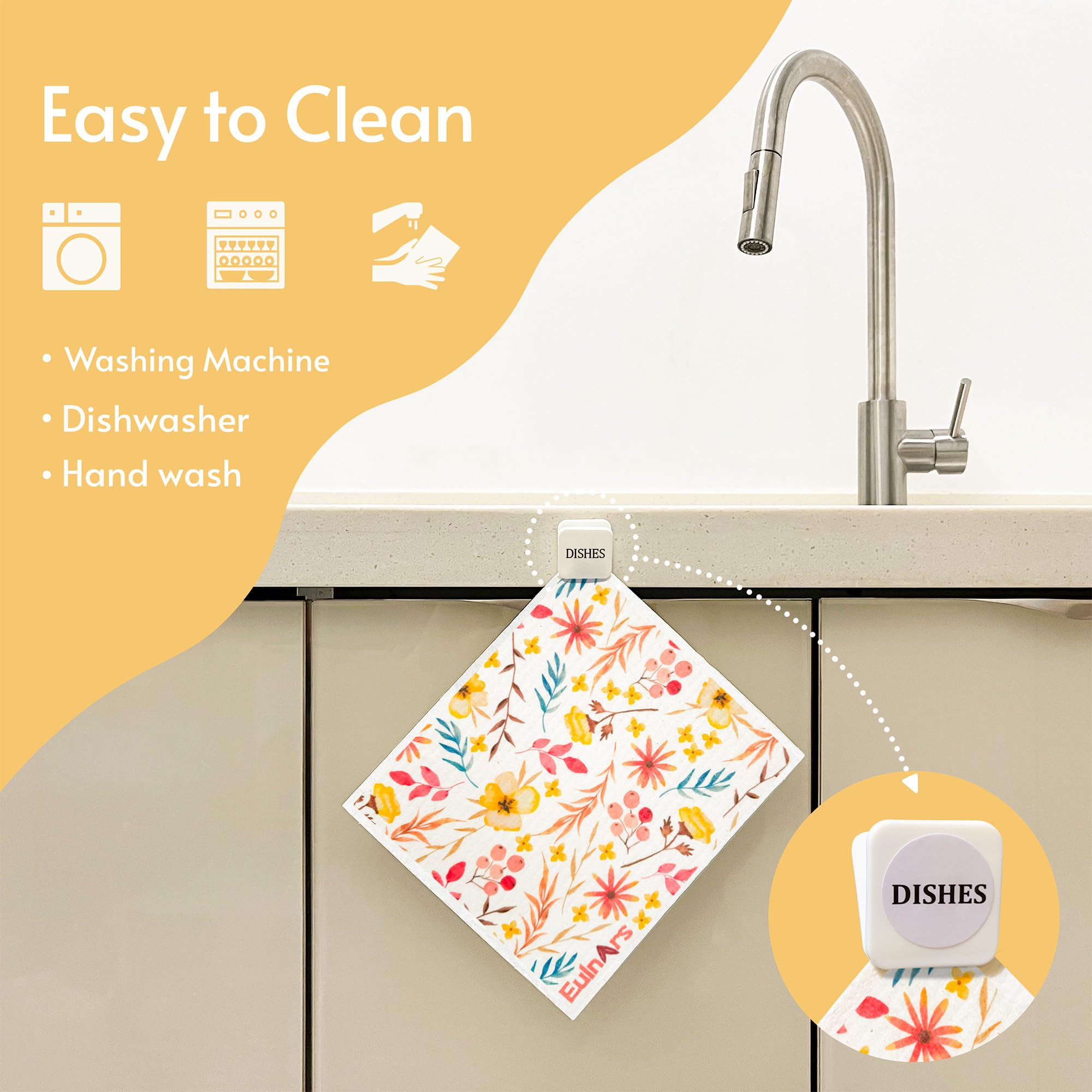 Swedish Dishcloths for Kitchen (8 Count)
