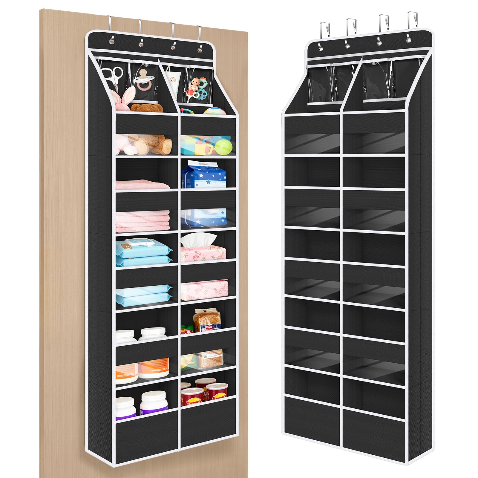 Upgraded Over the Door Organizer for Baby Nursery