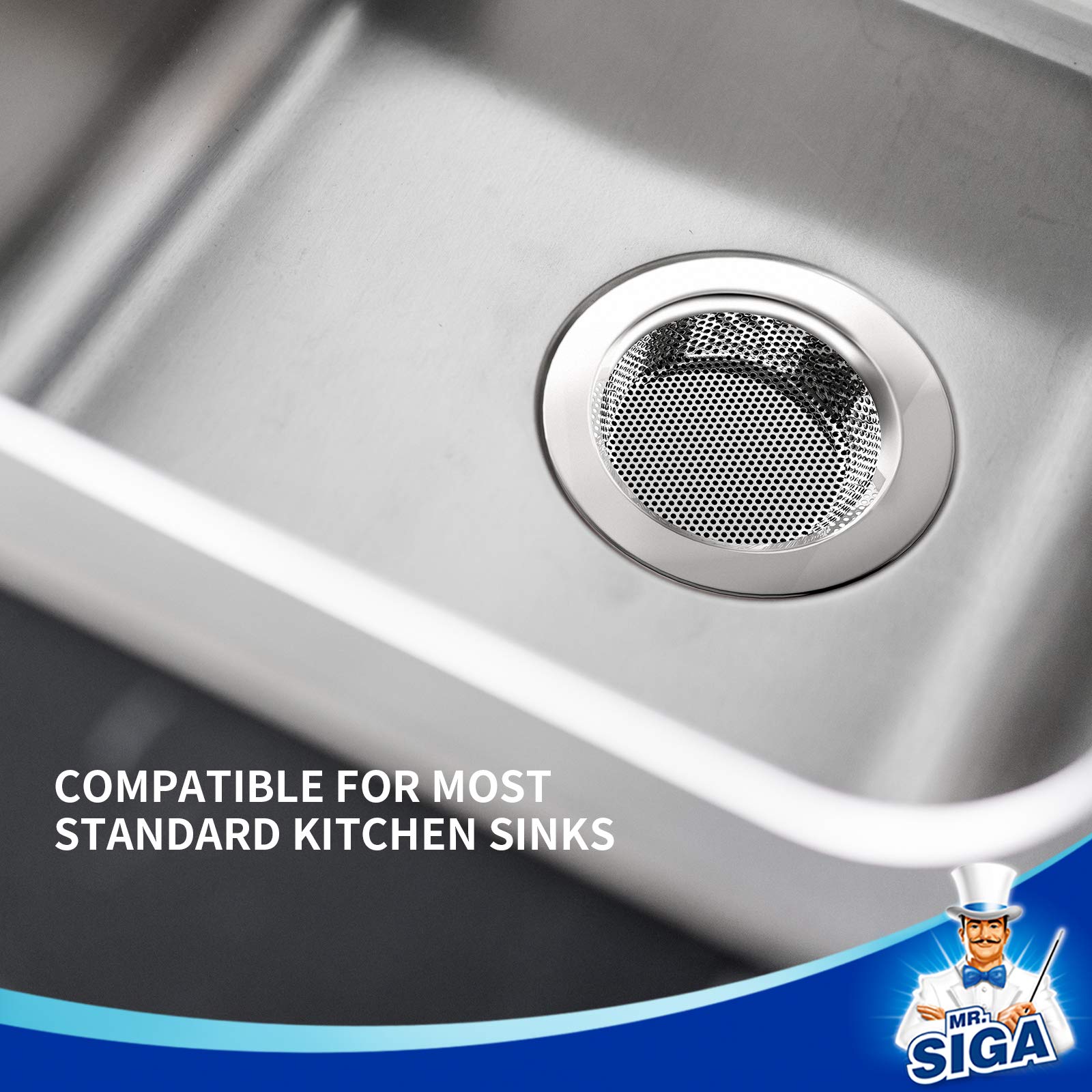 Kitchen Sink Strainer (3 Count)