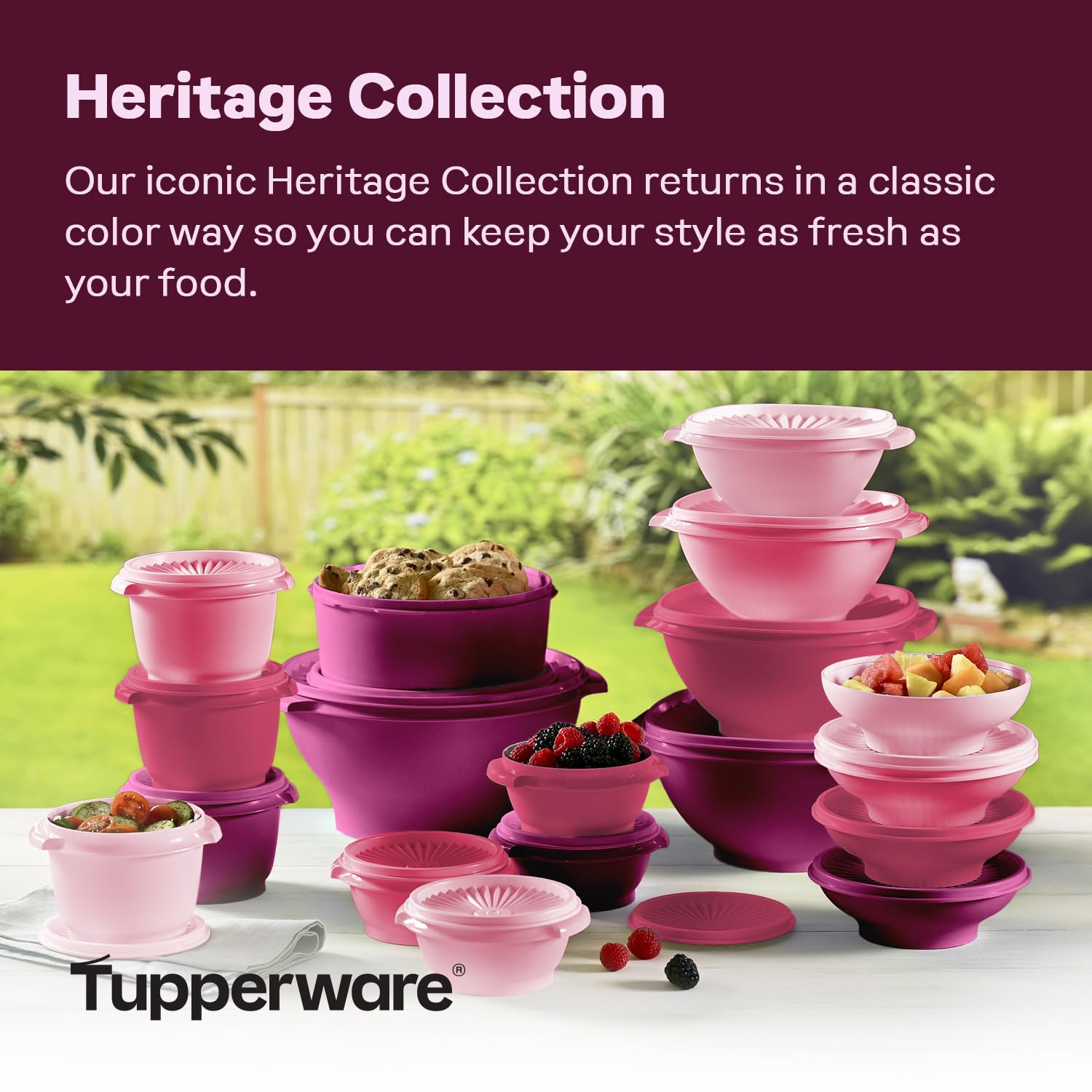 Heritage 36 Piece Vintage Pink Set