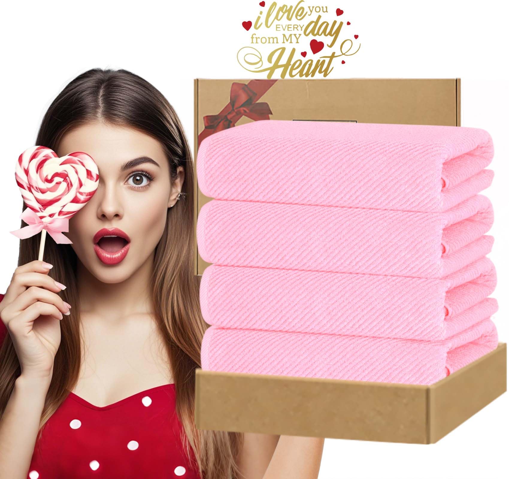 Bath Towels 4PC (4 Count)