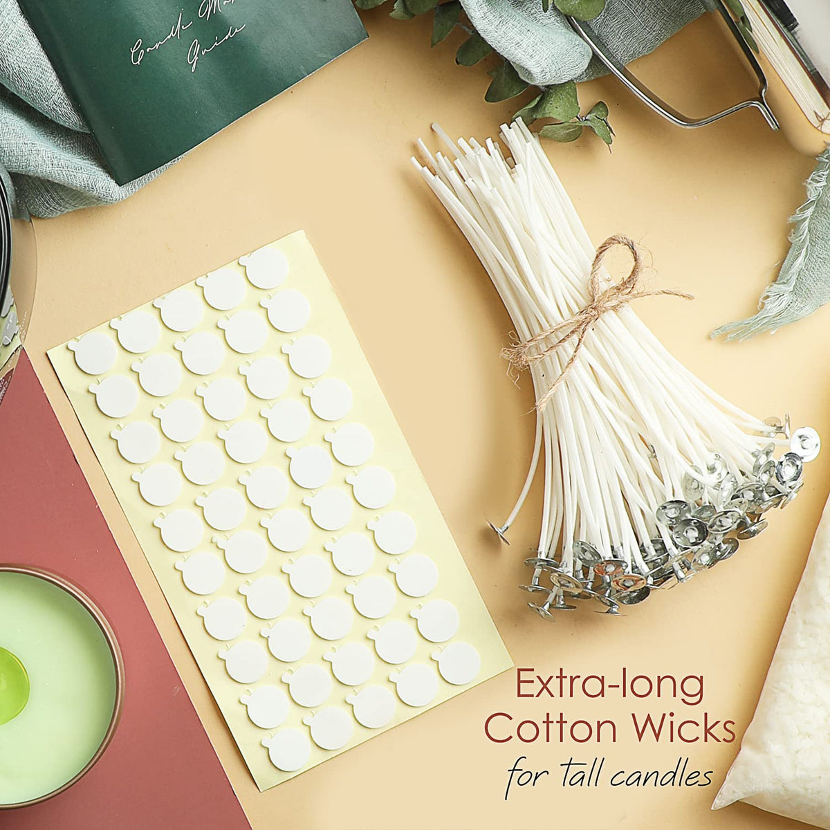 Organic Soy Candle Wax for Candle Making (4 Count)