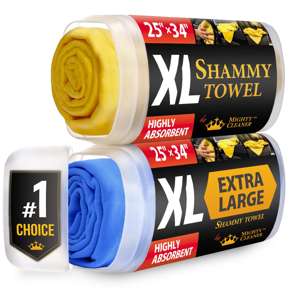 XL Shammy Towel for Car (2 Count)