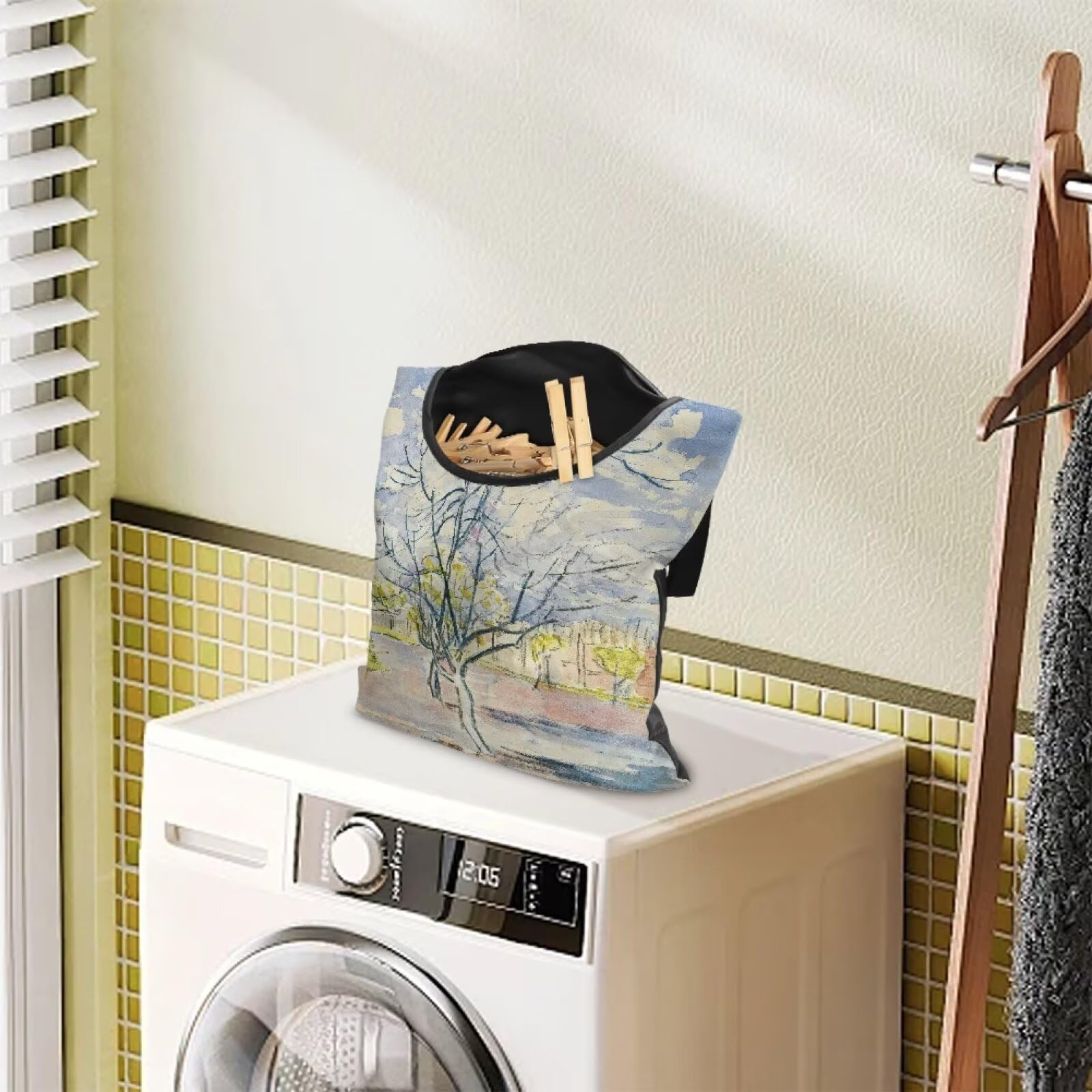 Weather Resistant Clothespin Storage Bag