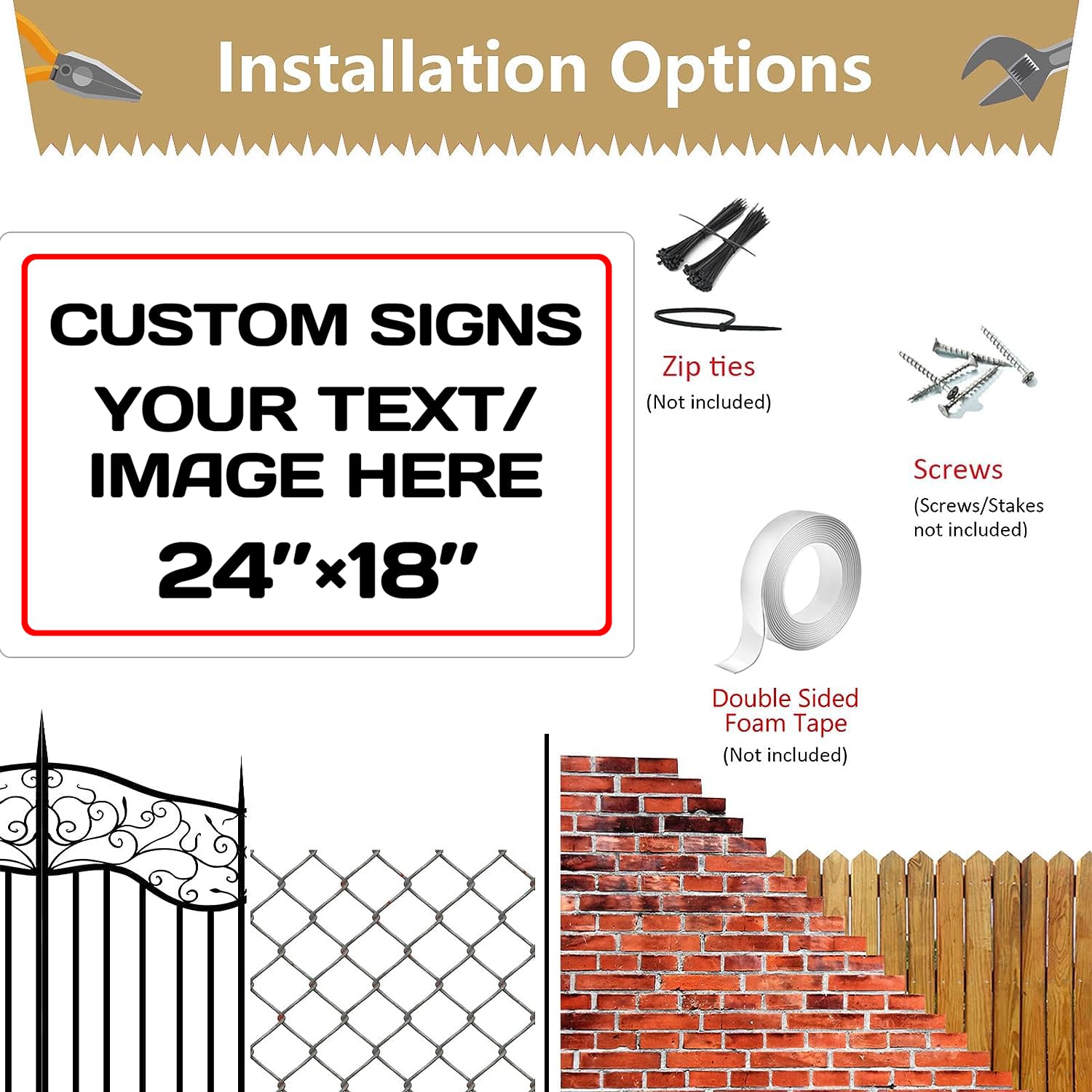 Personalized signs