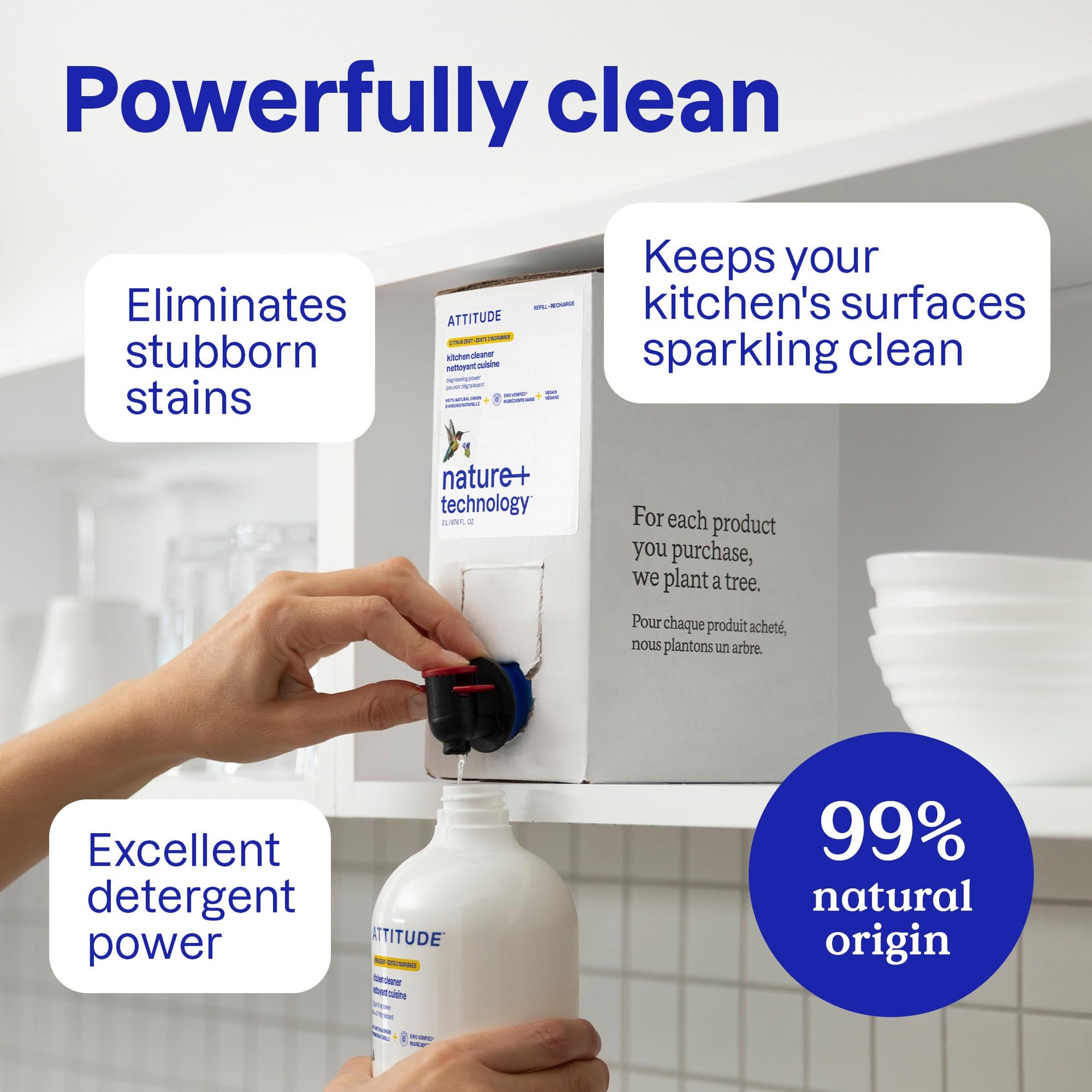 ATTITUDE Kitchen Cleaner Spray (162.6 Fl Oz)