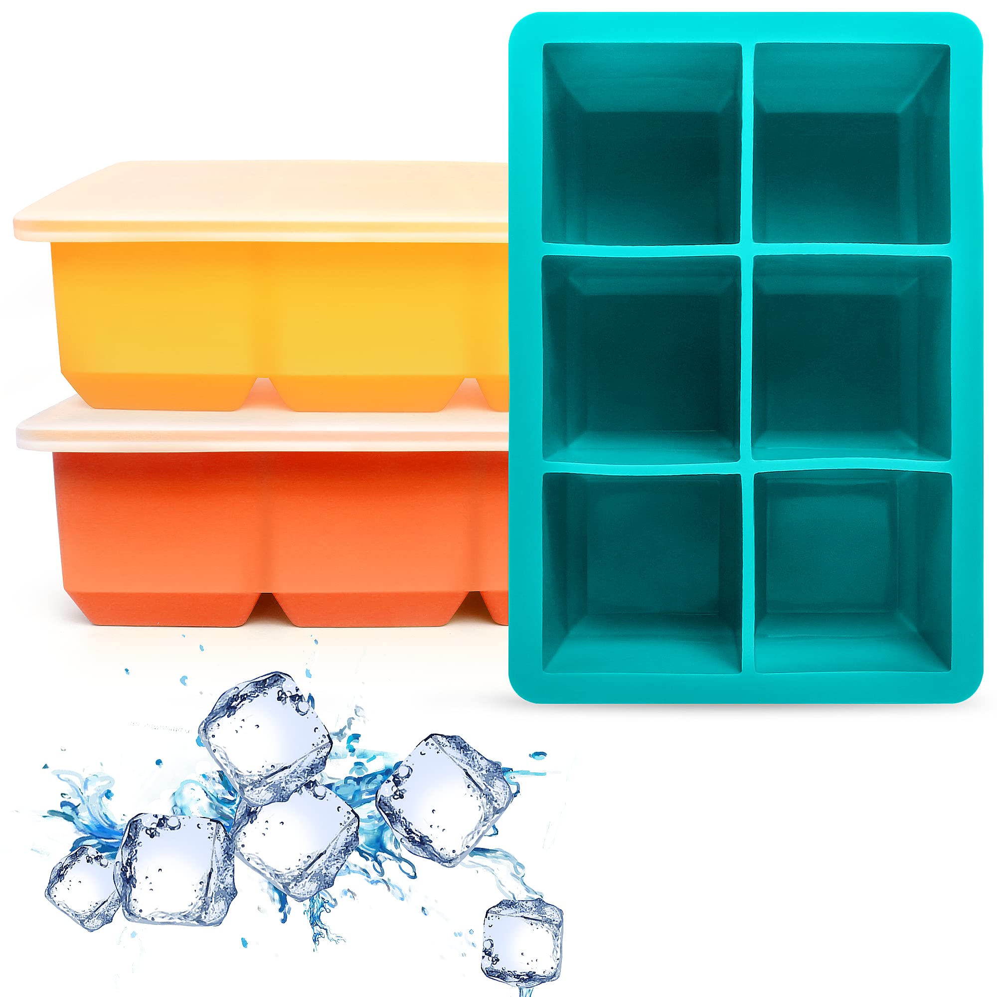 Ice Cube Trays 3 Pack (3 Count)