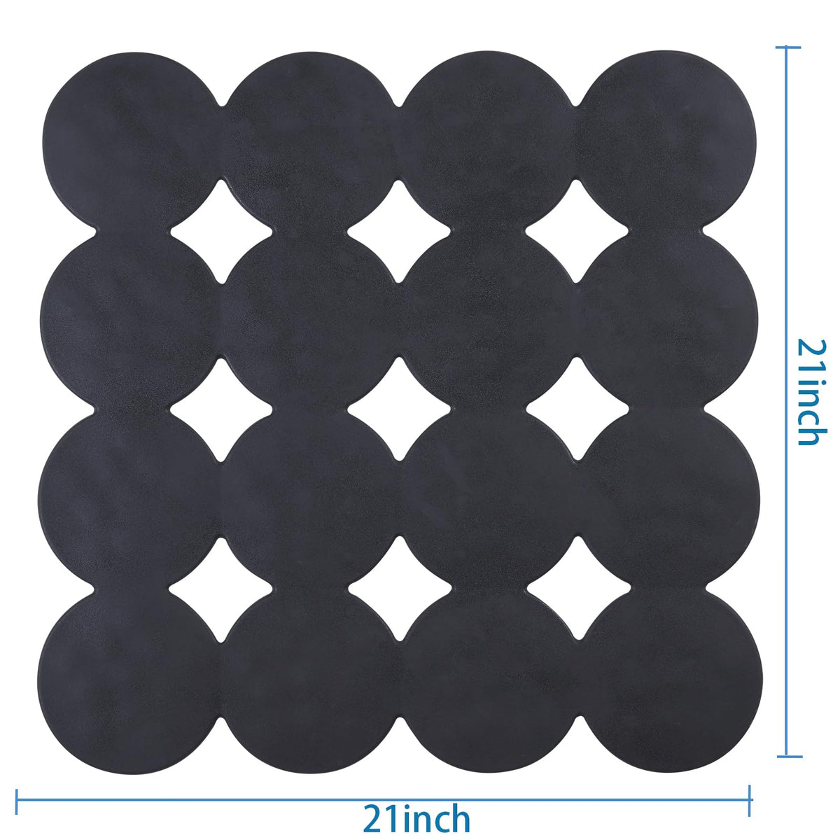 Square Shower Mat Nonslip