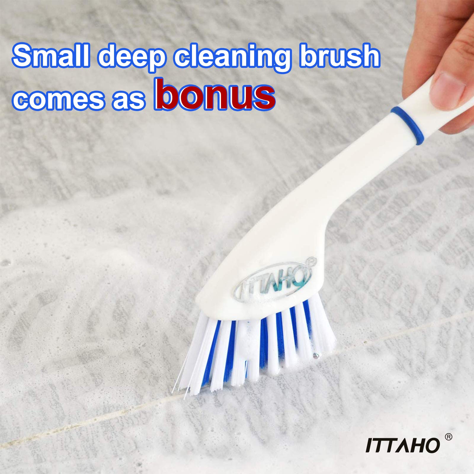 Floor Scrub Brush with Long Handle