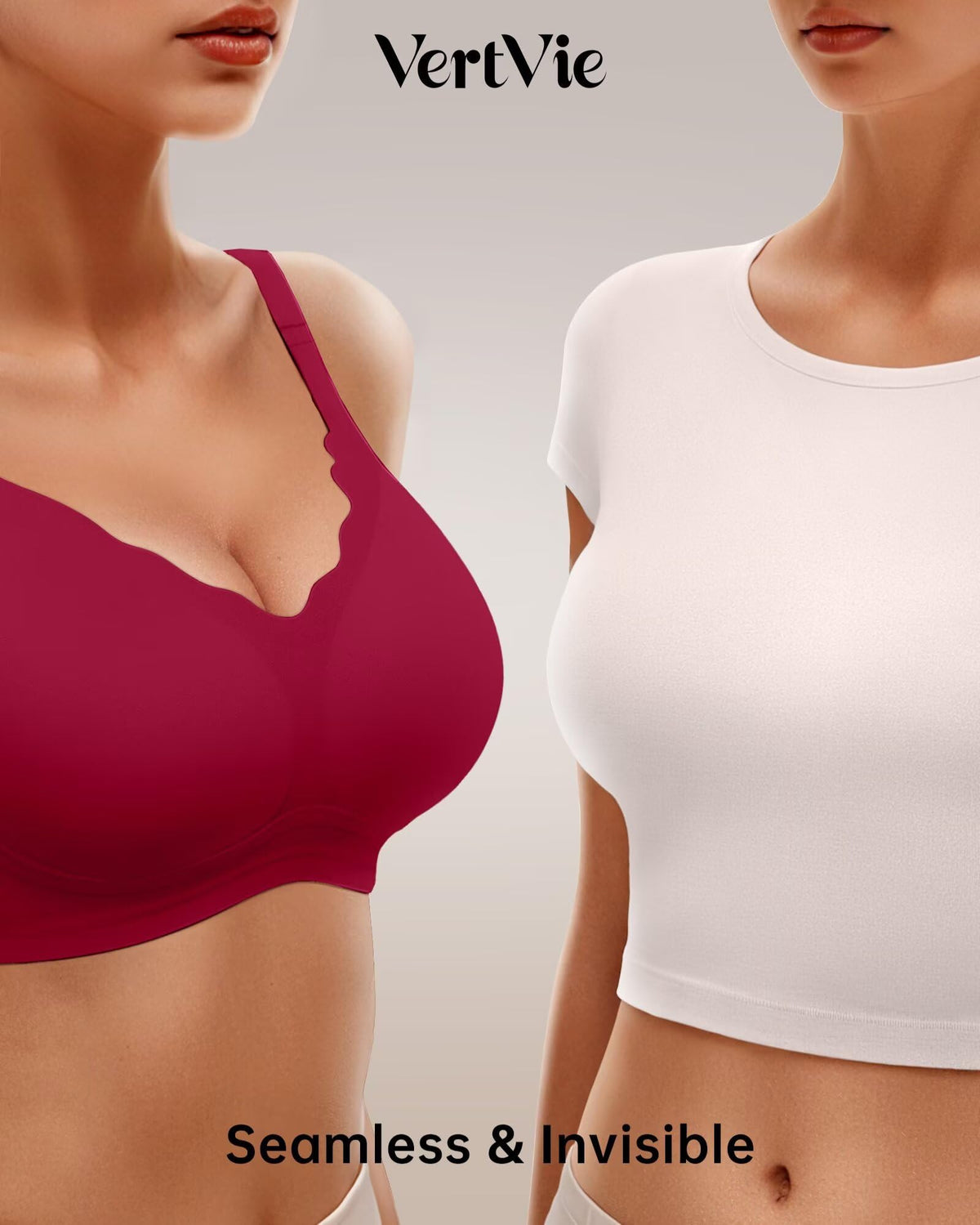 Seamless Jelly Bra No Underwire Supportive Bralette