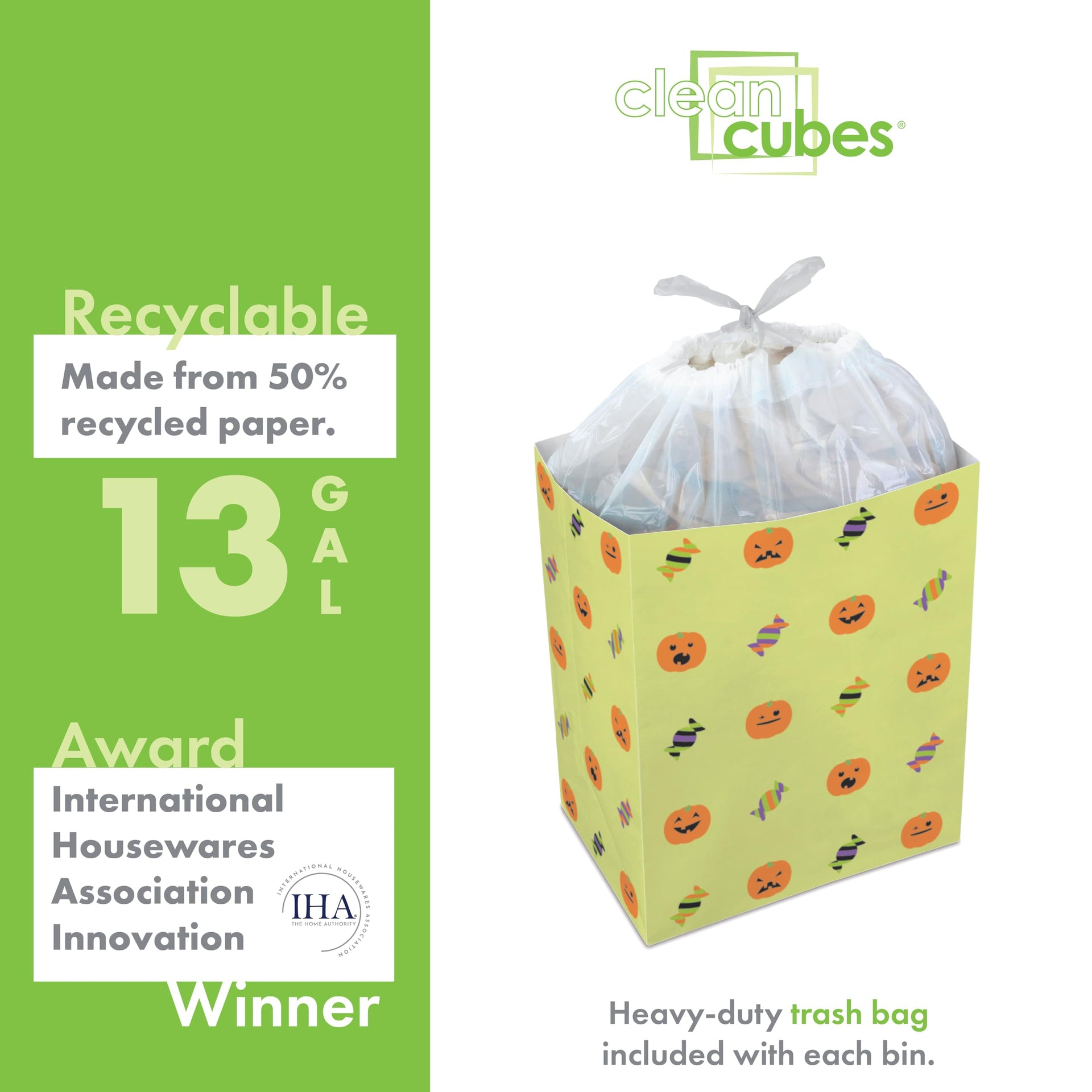13 Gallon Disposable Pop (3 Count)