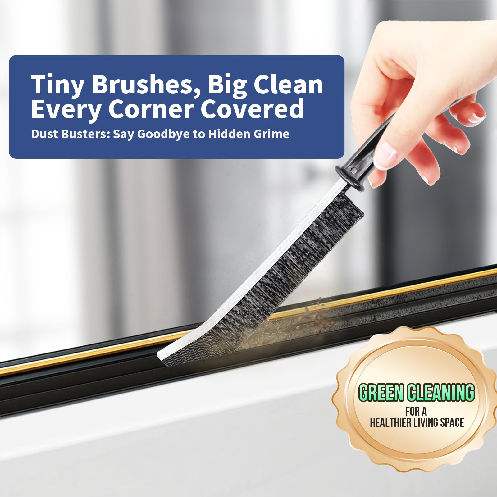 Crevice Cleaning Brush (3 Count)